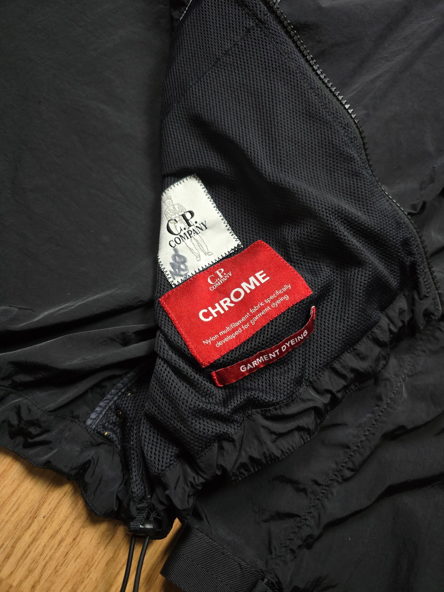 C.P. Company Chrome Garment Dyed Zip Overshirt/Jacket (L)