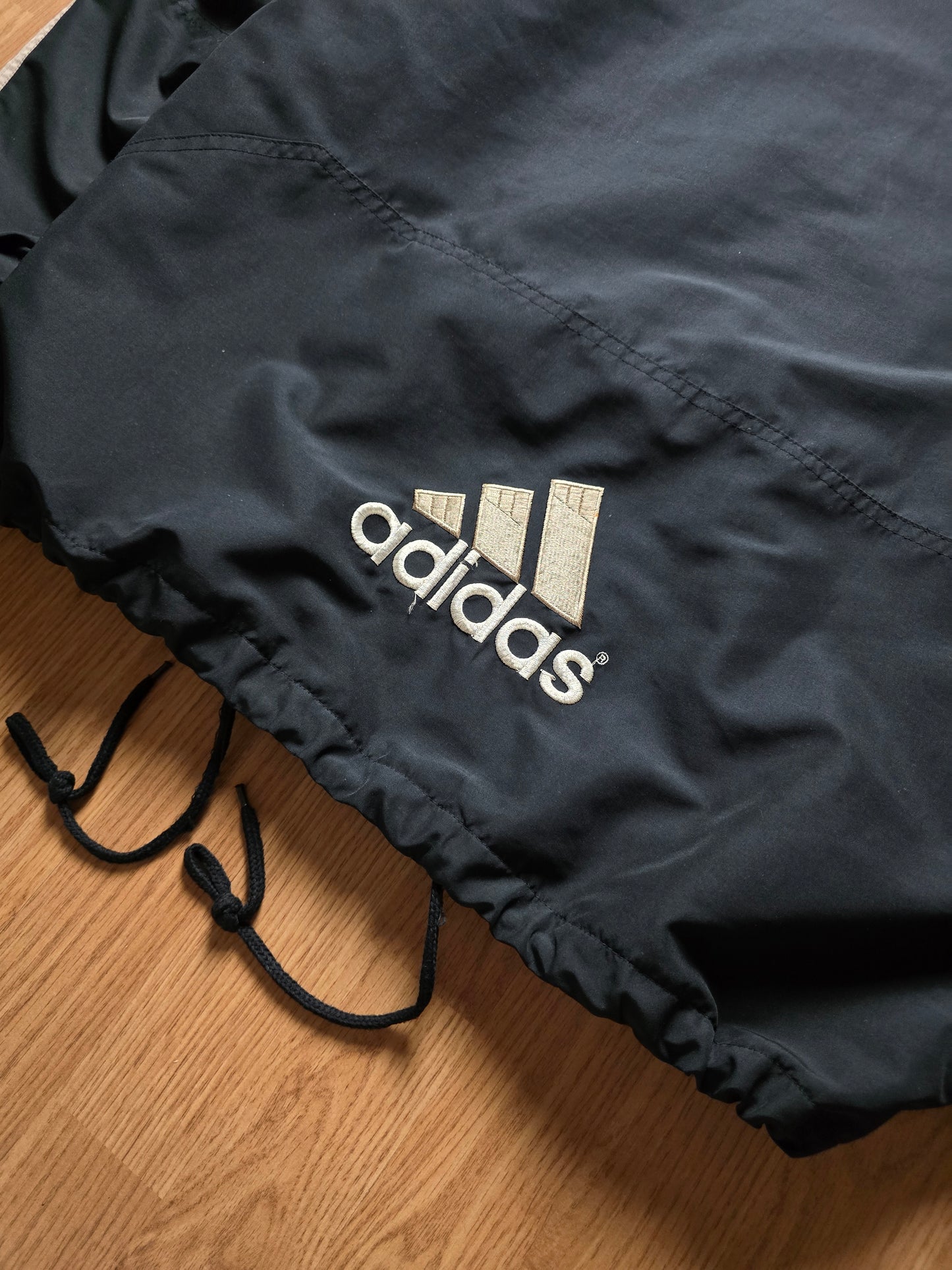 RARE 80s Adidas Embroidered Coachs Jacket (XXL)
