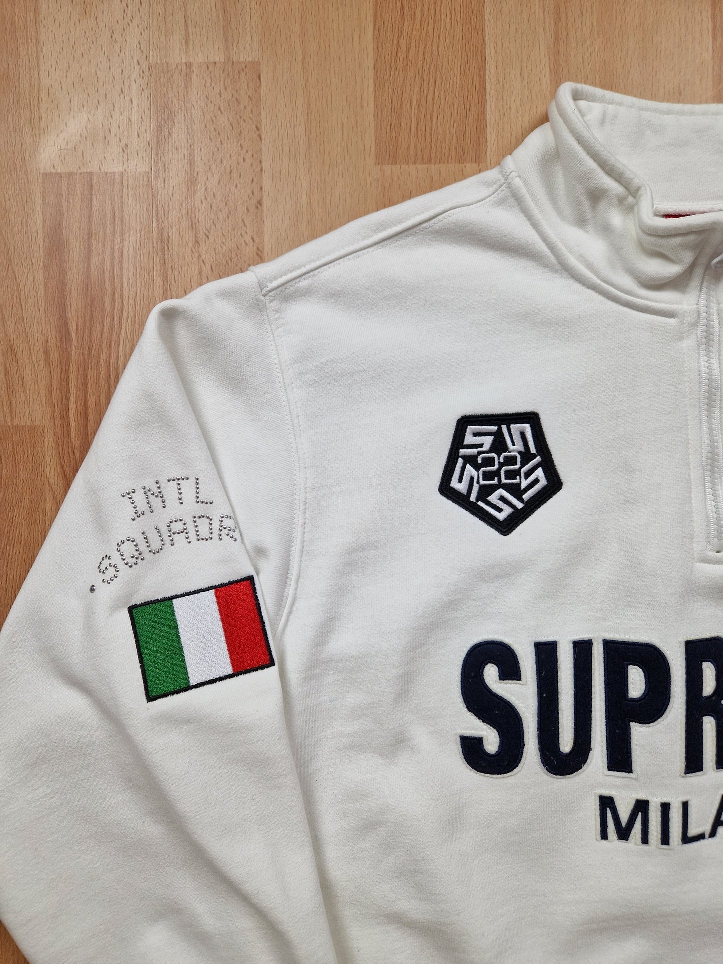 RARE Supreme 'Milano' Half Zip Pullover (S)