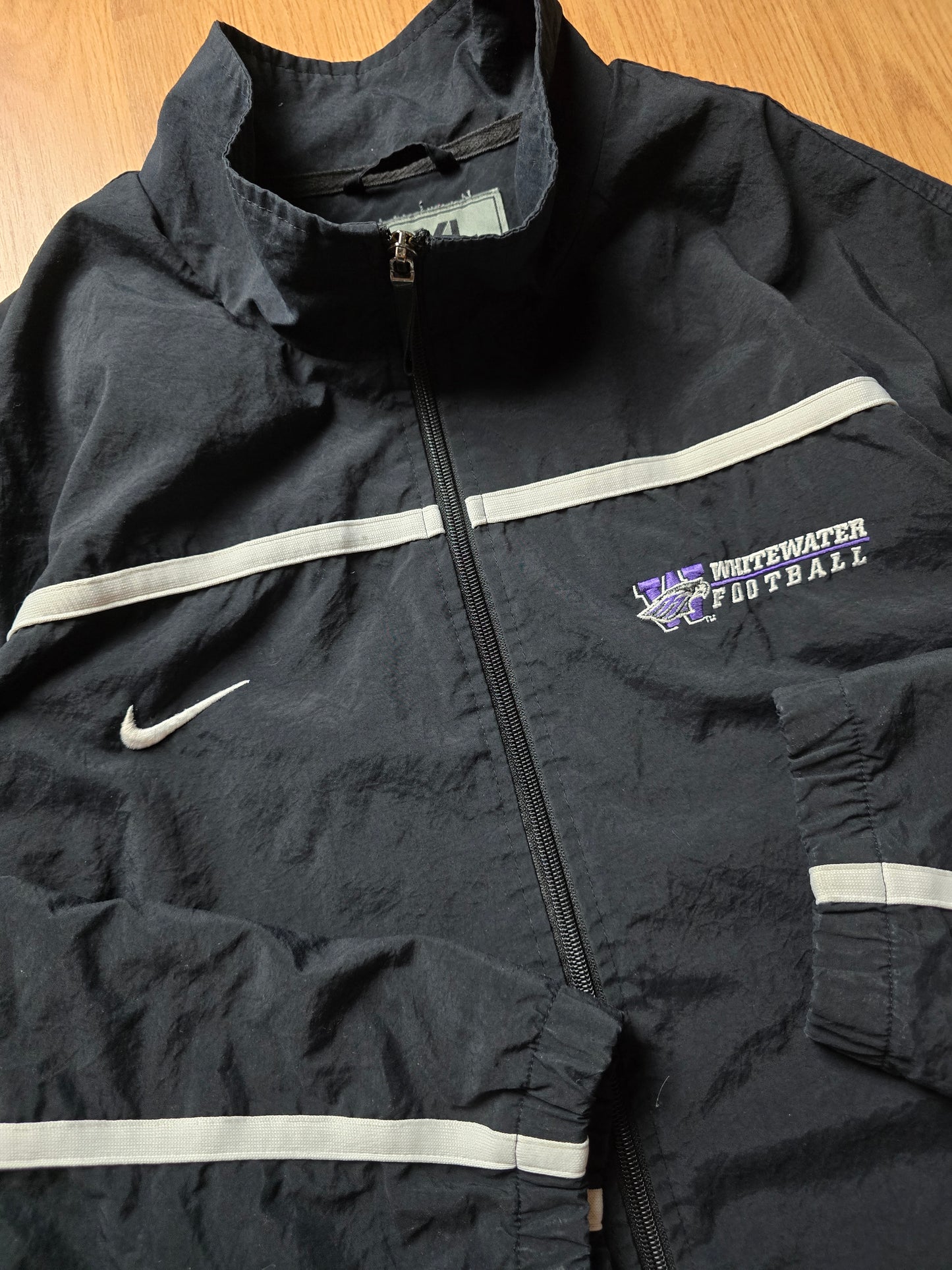 Vintage Nike WhiteWater Football Track Jacket (XL)