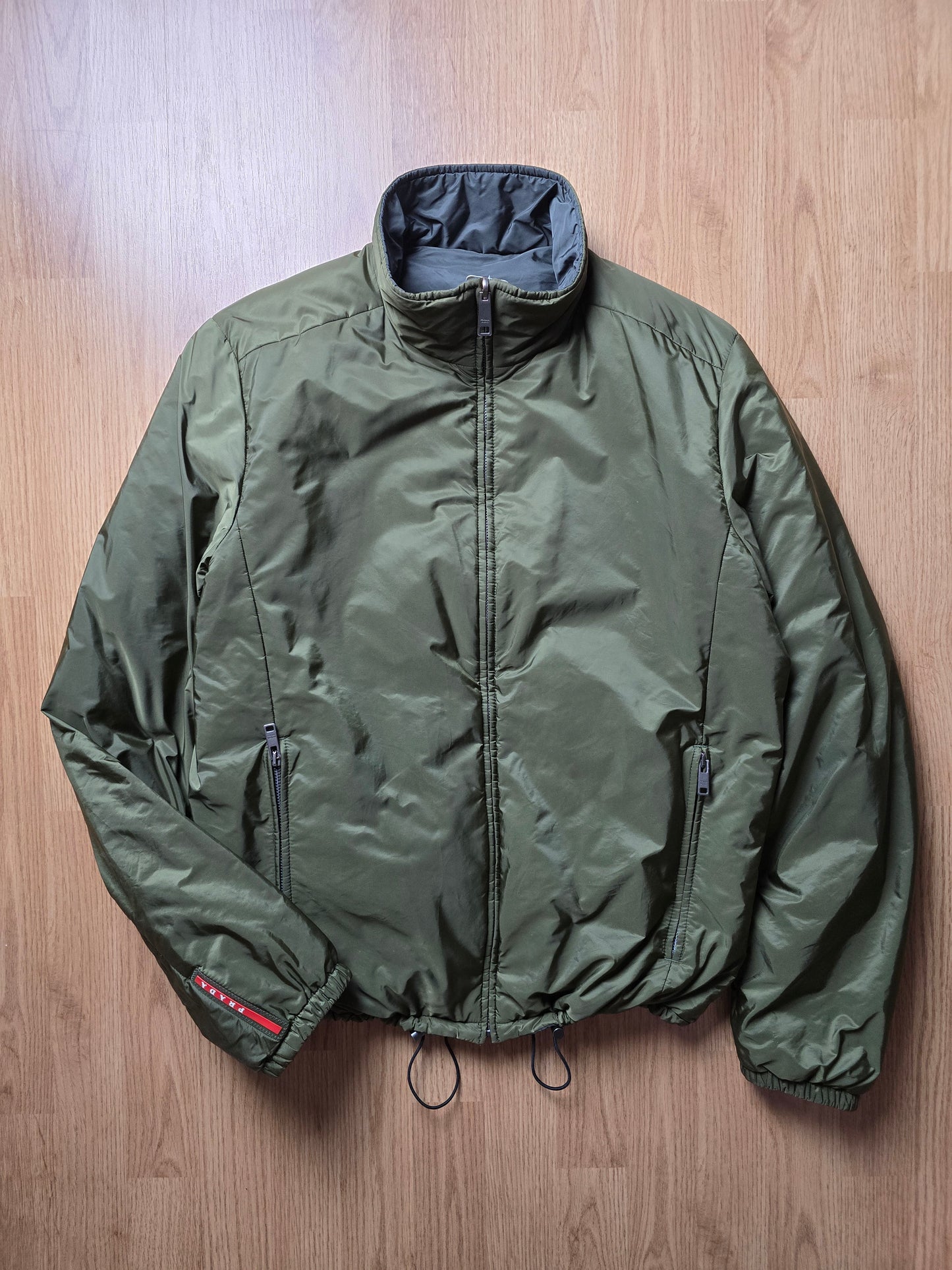 Prada Sport 2015 Red Tab Reversible Padded Jacket (M)