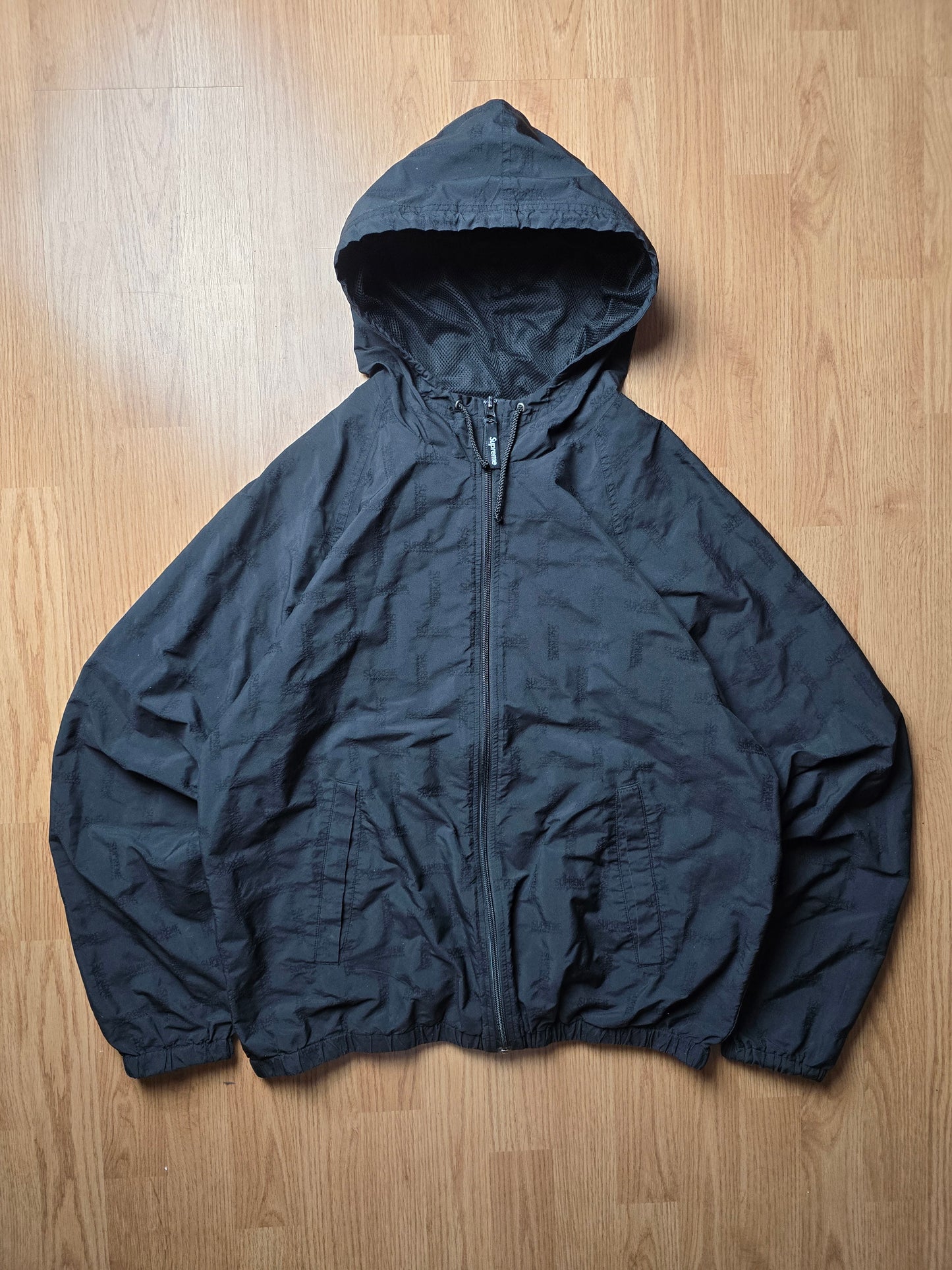 Supreme Jaquard Water Resistant Windbreaker Jacket (L)
