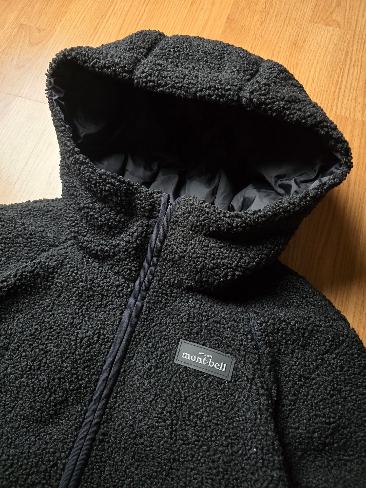Montbell Reversible Sherpa Down Hooded Puffer Jacket (S)