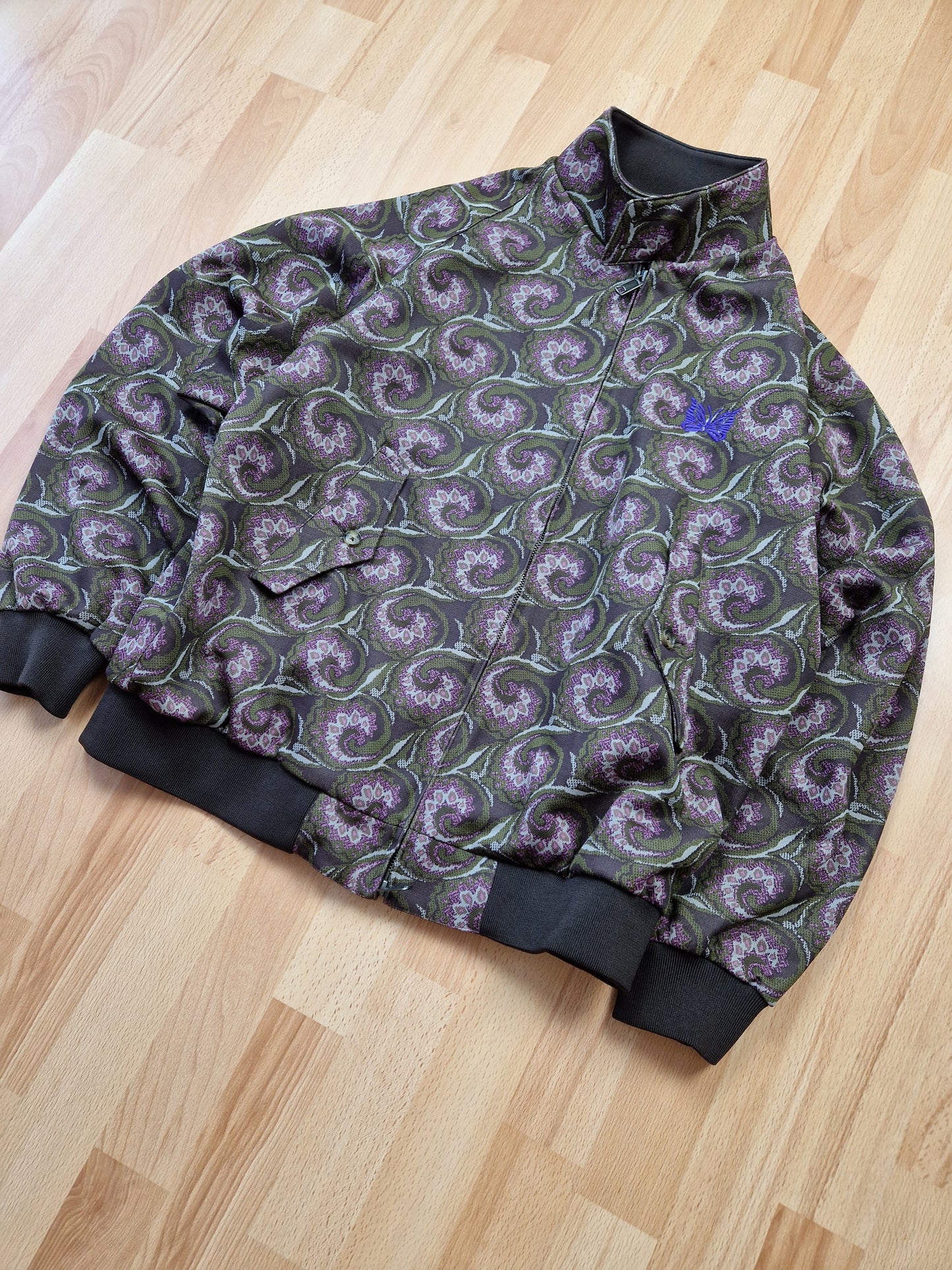 Needles x Baracuta G9 Jaquard Harrington Jacket (L/XL)