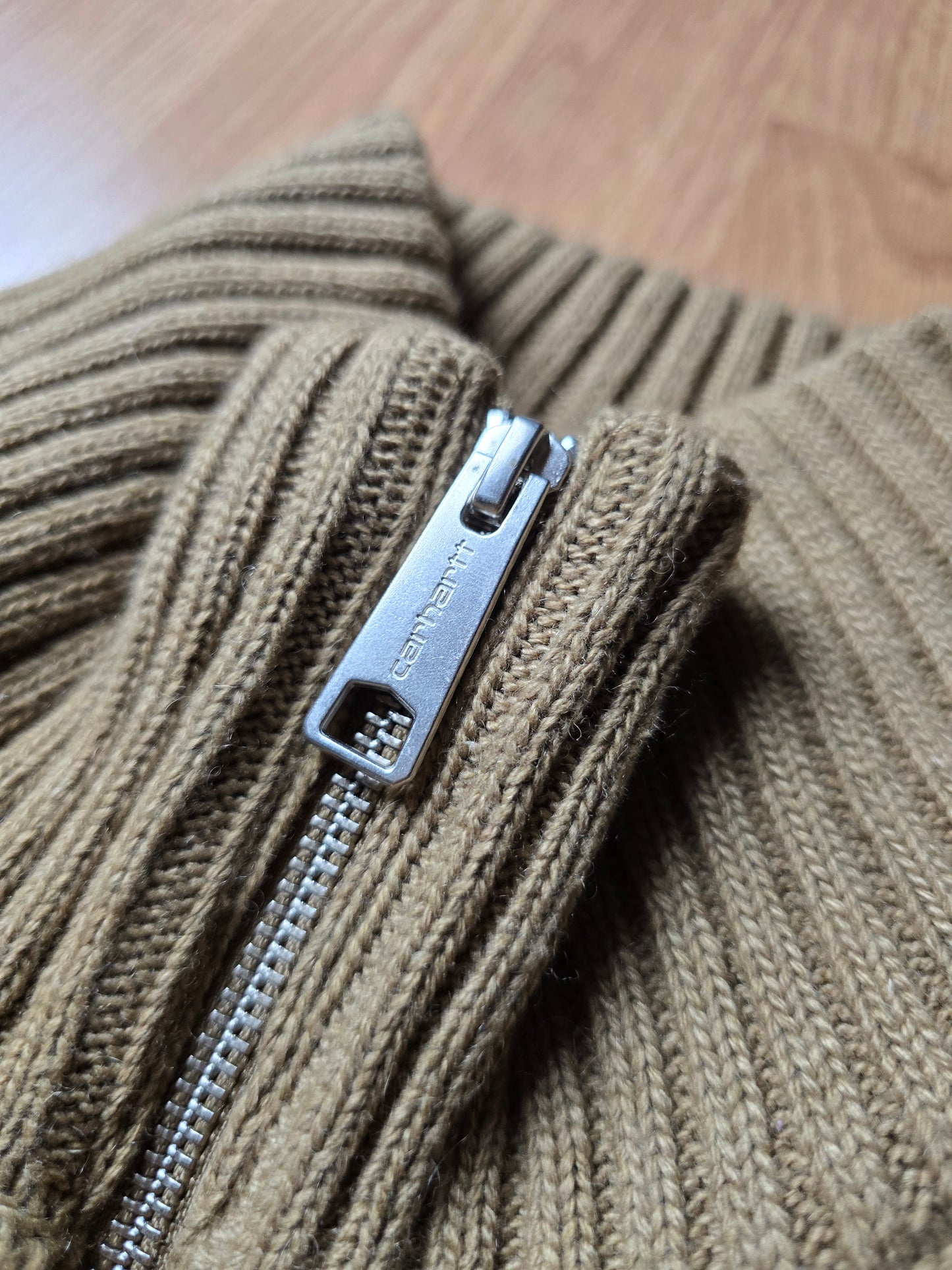 Carhartt Banley Ribbed Knit Sweater Jacket (S/M)