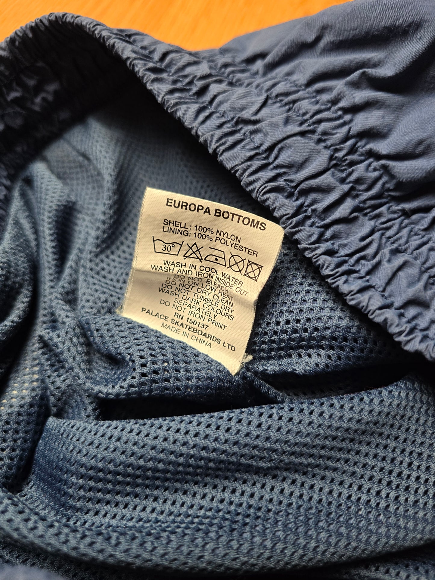 Palace 'Europa Bottoms' Track Pants (L/XL)