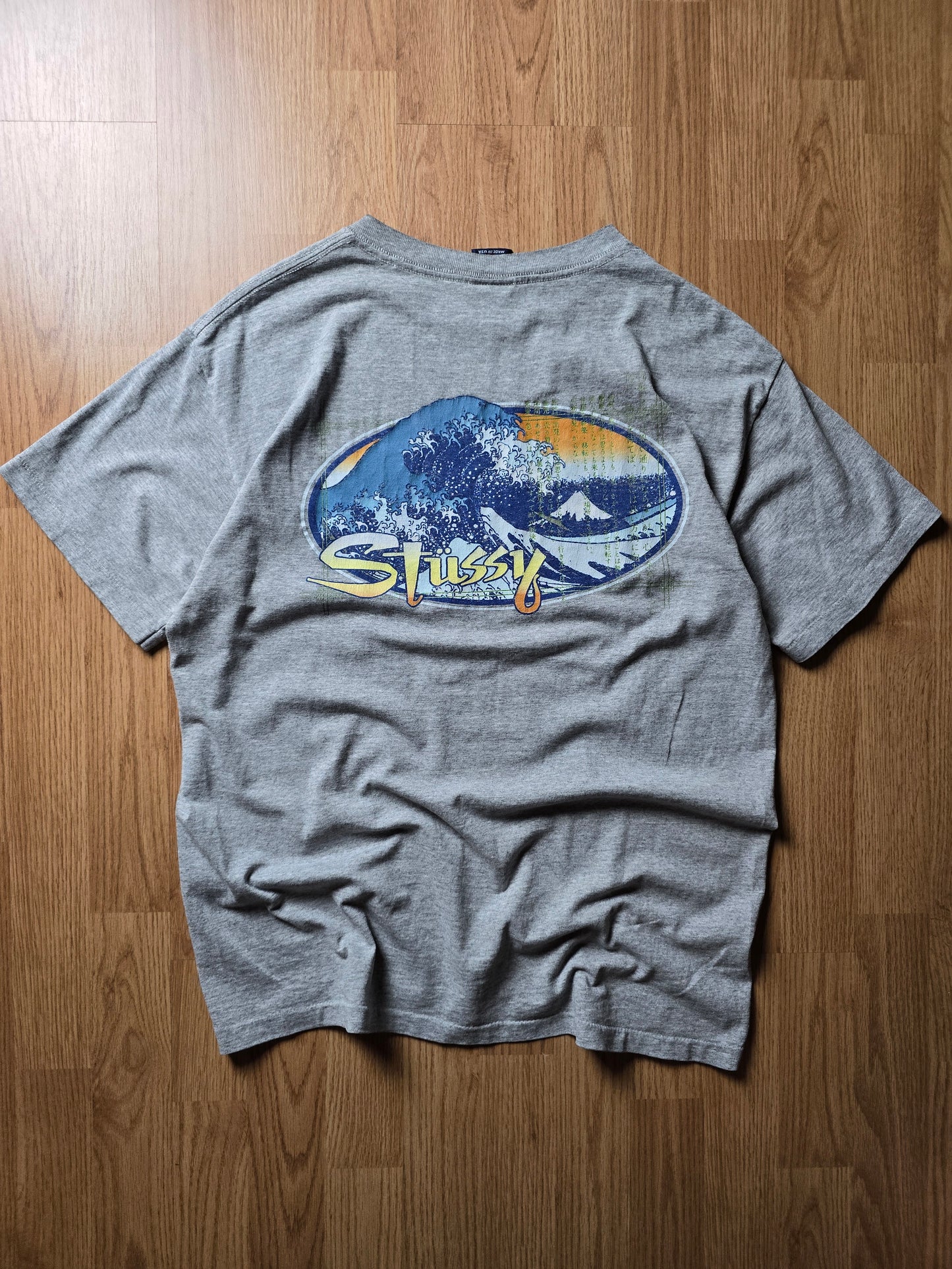 90s Stussy Single Stitch Surf T-shirt (M/L)
