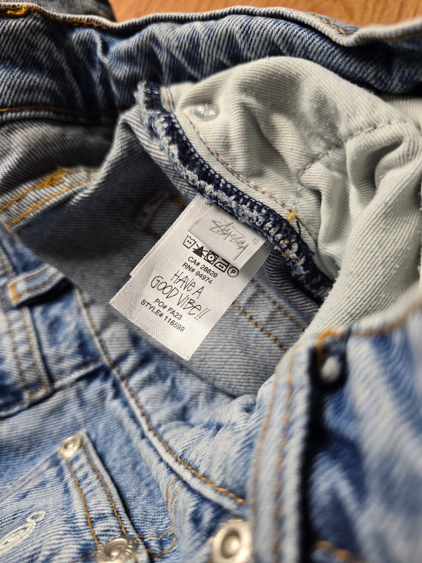 Stussy Big Ol' Oversized Denim Jeans (32-34x32)