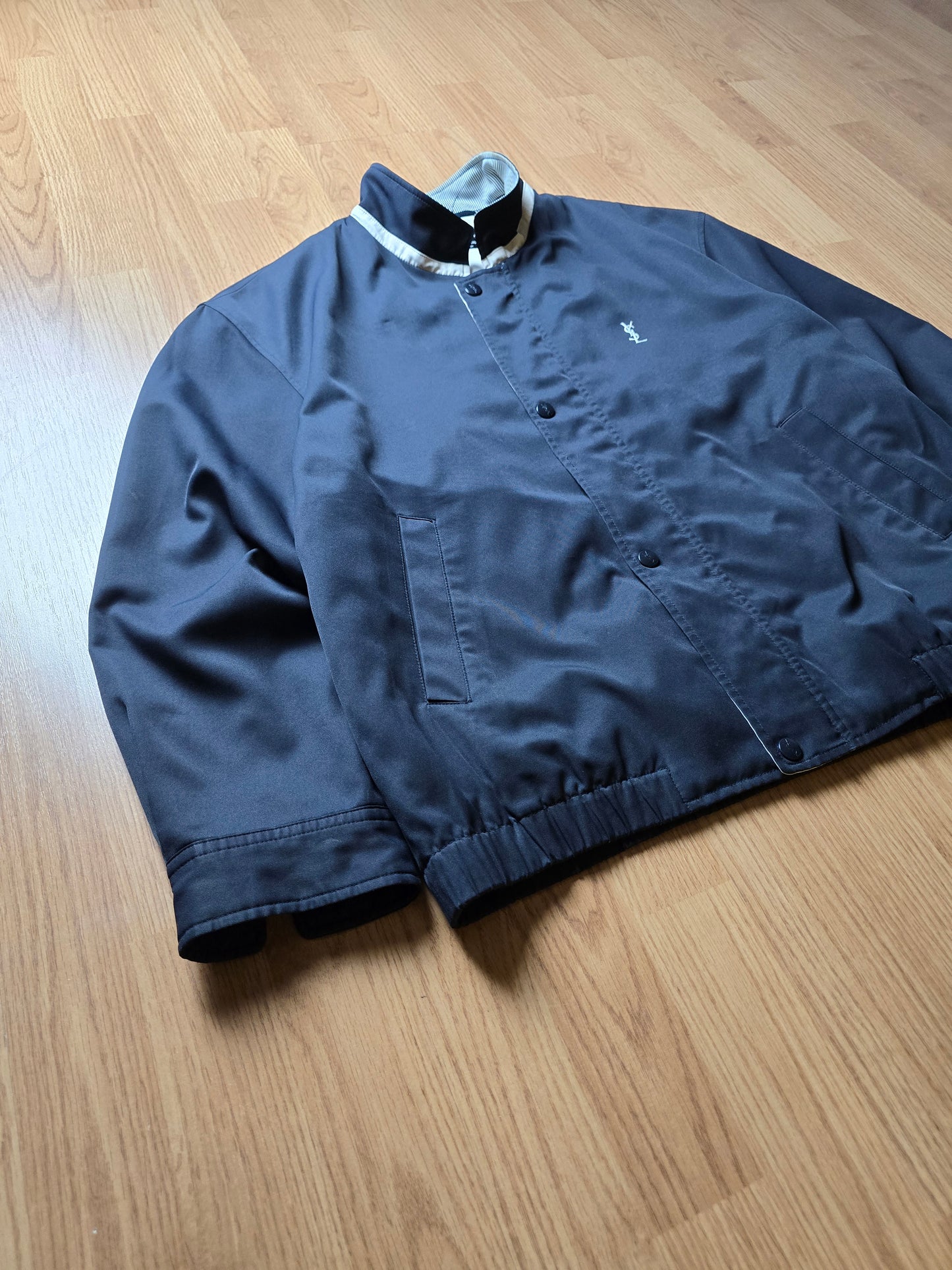Vintage YSL Pour Homme Harrington Jacket (M)