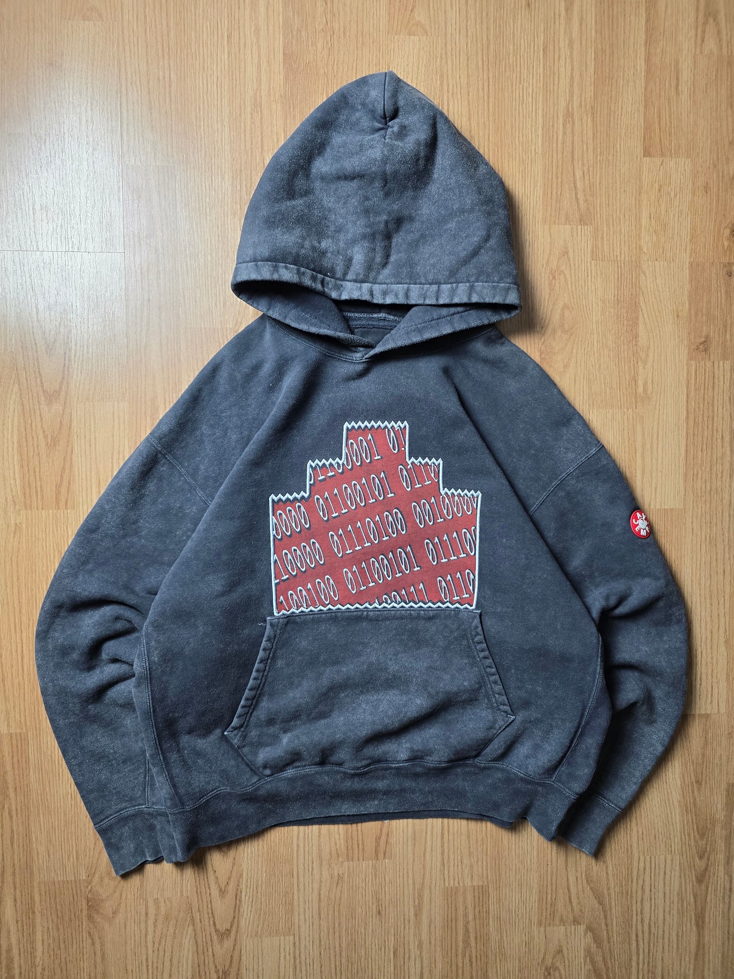 Cav Empt Overdyed Numbers Hoodie (L)