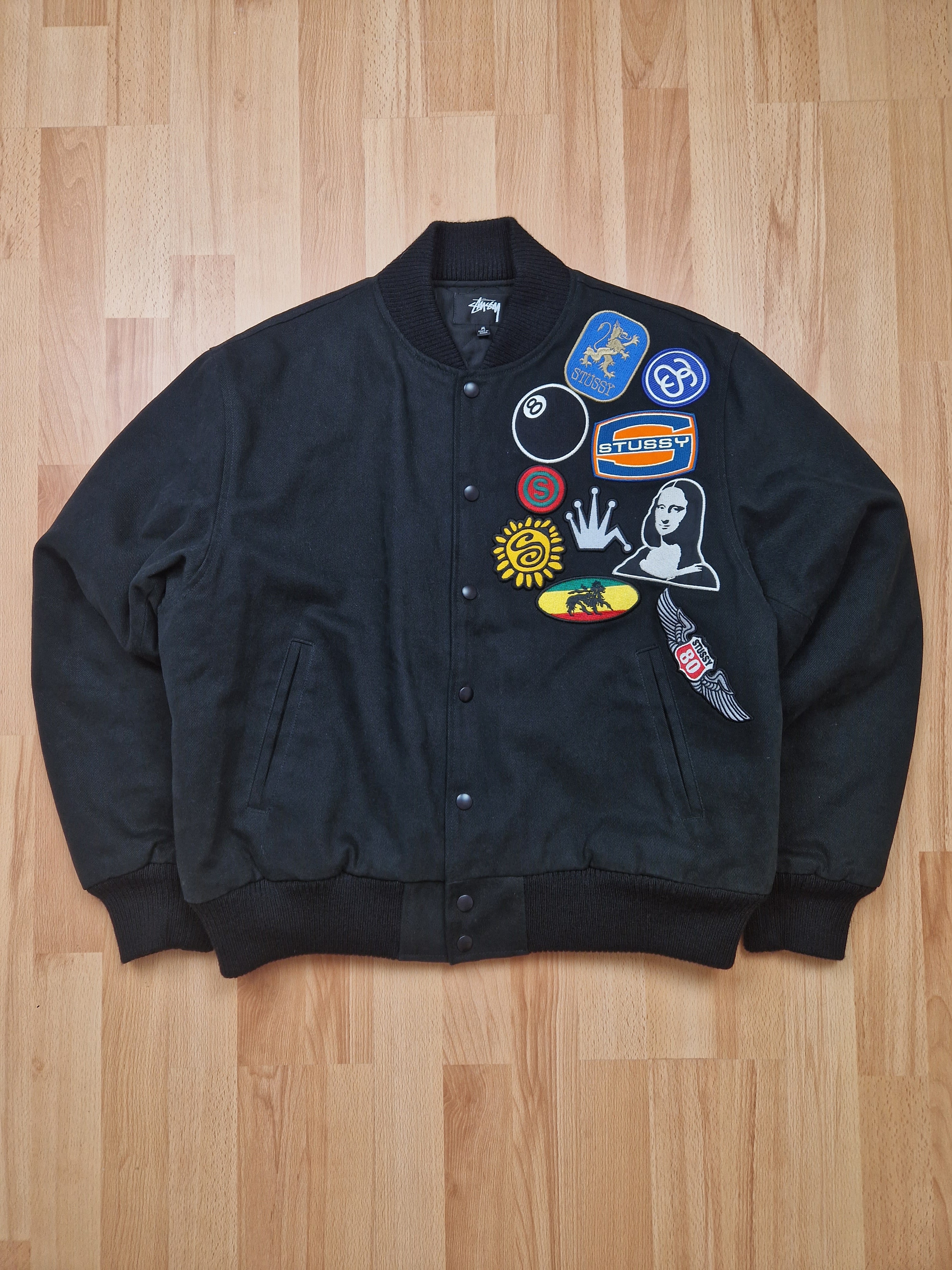 Stussy Souvenir Stadium Bomber Jacket (M) – uniform.streetwear