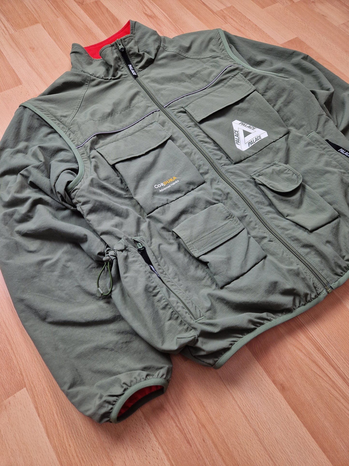 Palace Cordura RS Zip Off Gilet Jacket (L)