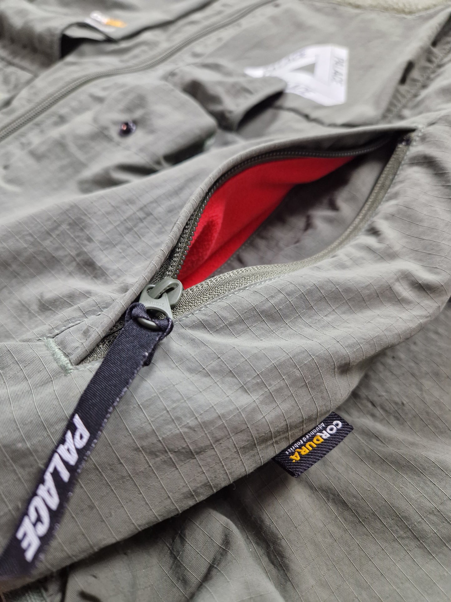 Palace Cordura RS Zip Off Gilet Jacket (L)