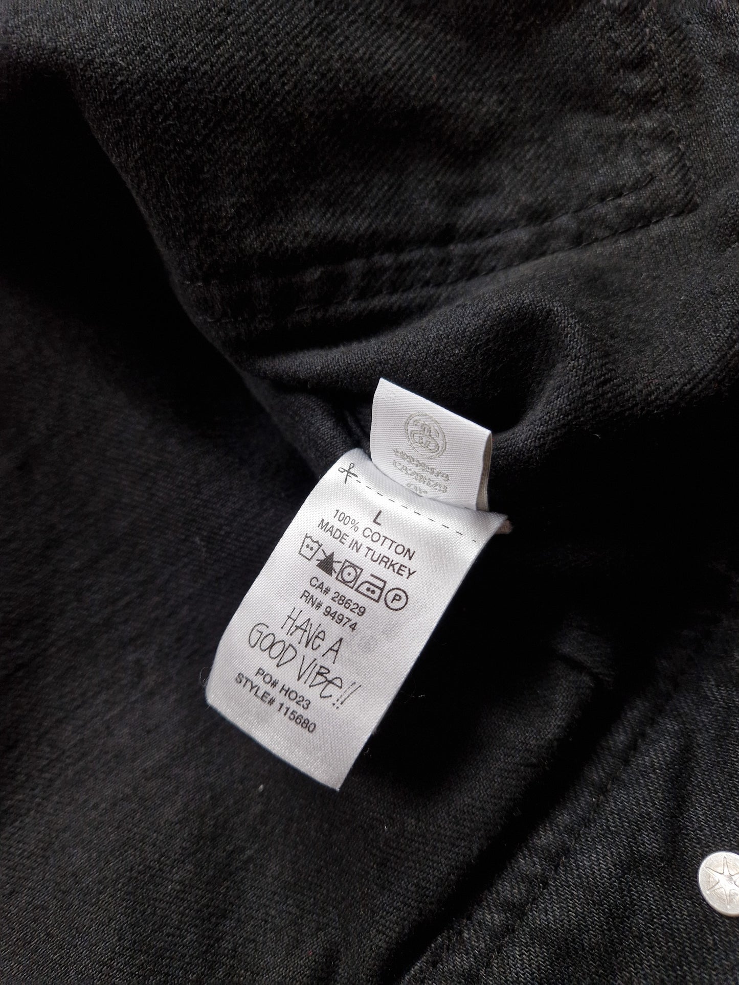 Stussy Overdyed Zip Work Jacket (L)