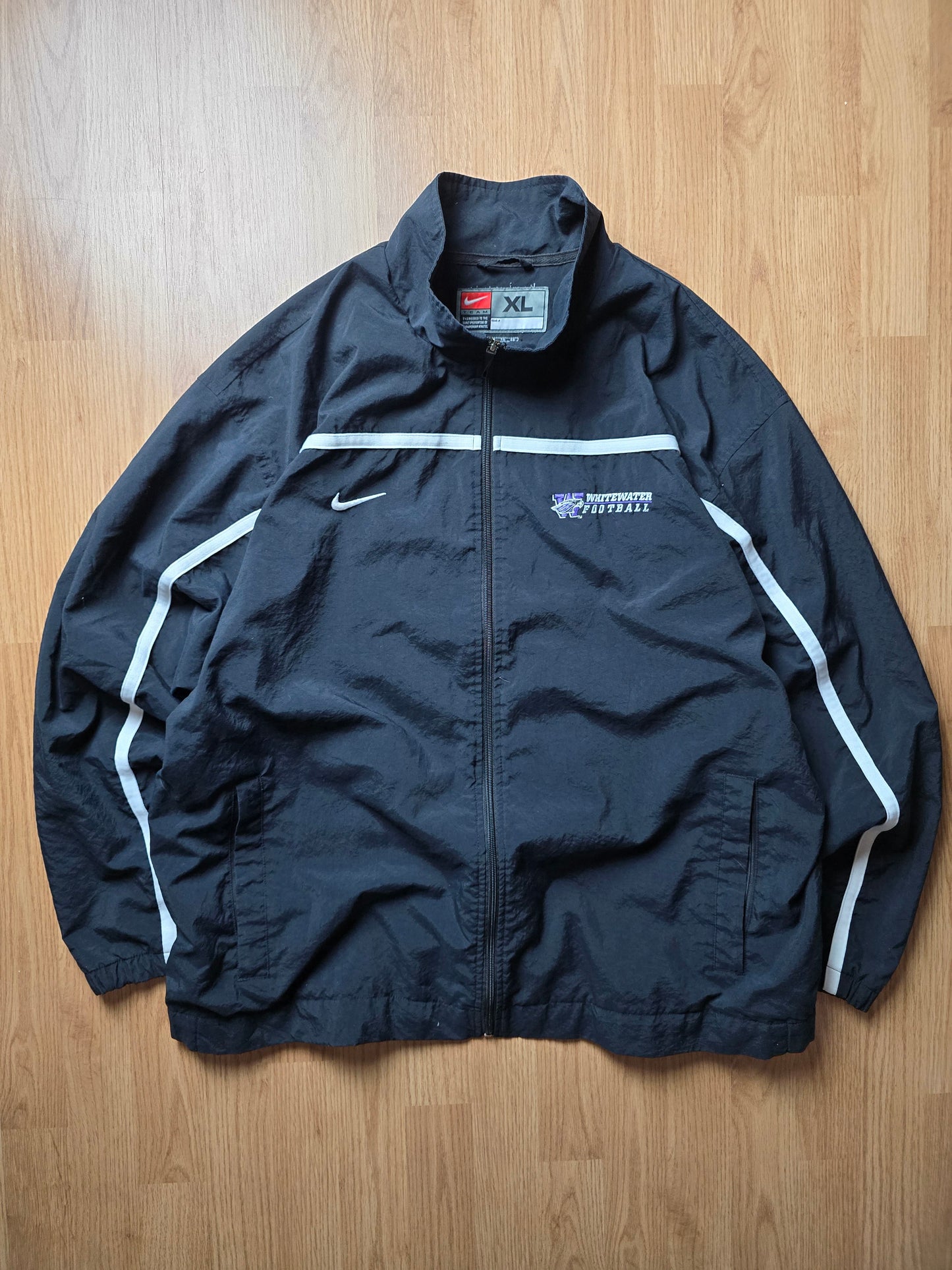 Vintage Nike WhiteWater Football Track Jacket (XL)