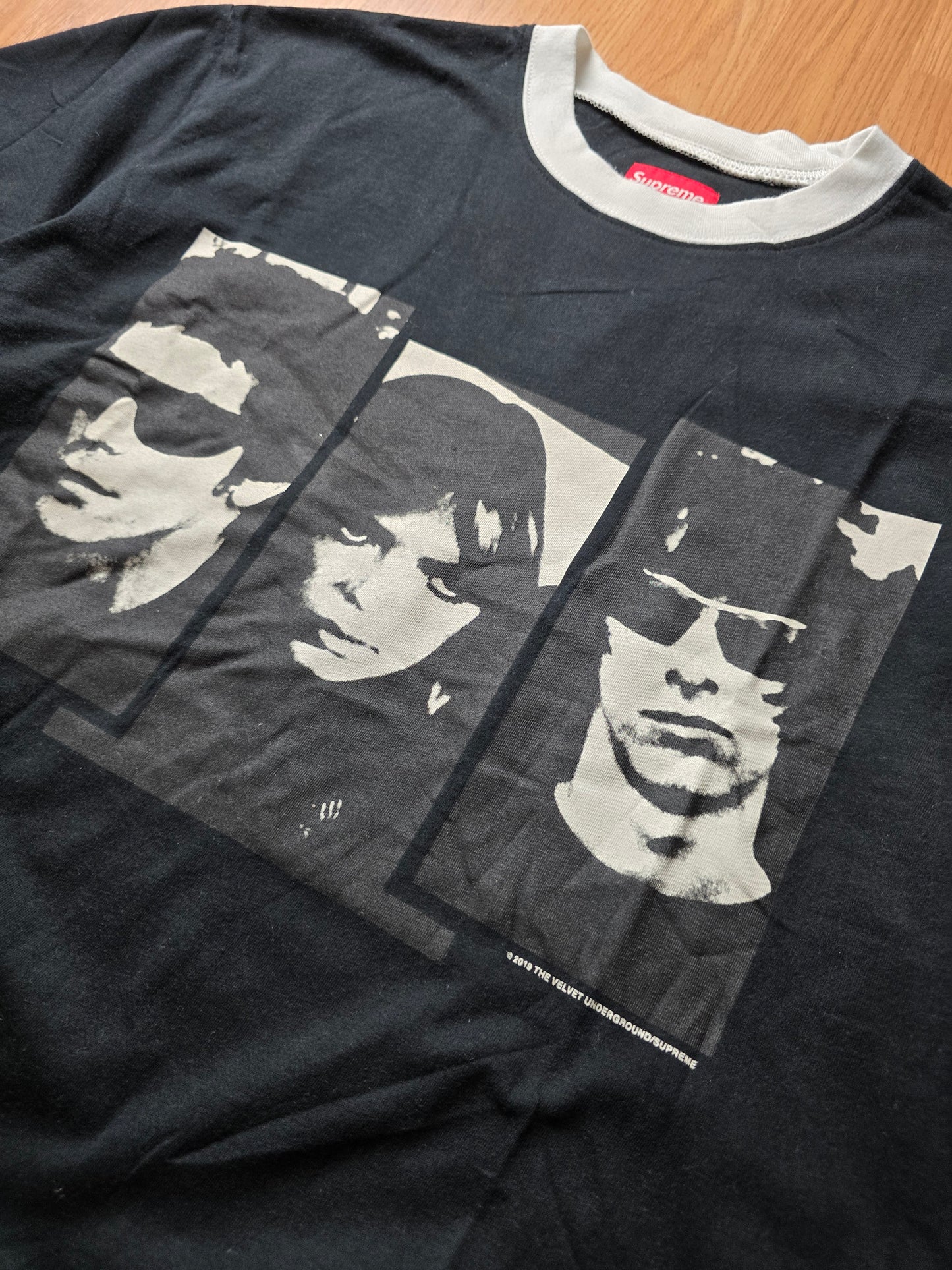 Supreme Velvet Underground Ringer T-shirt (M/L)
