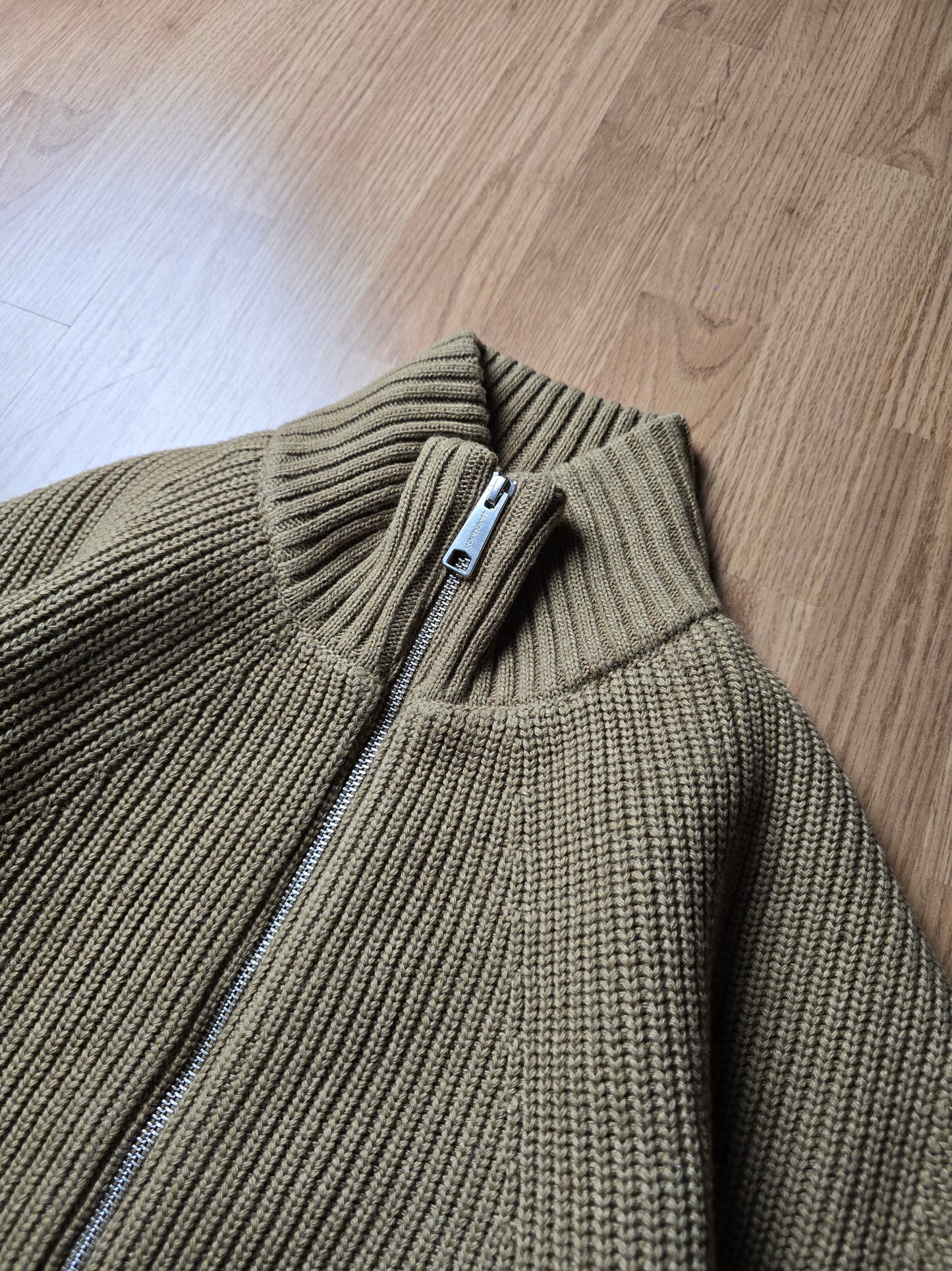 Carhartt Banley Ribbed Knit Sweater Jacket (S/M)
