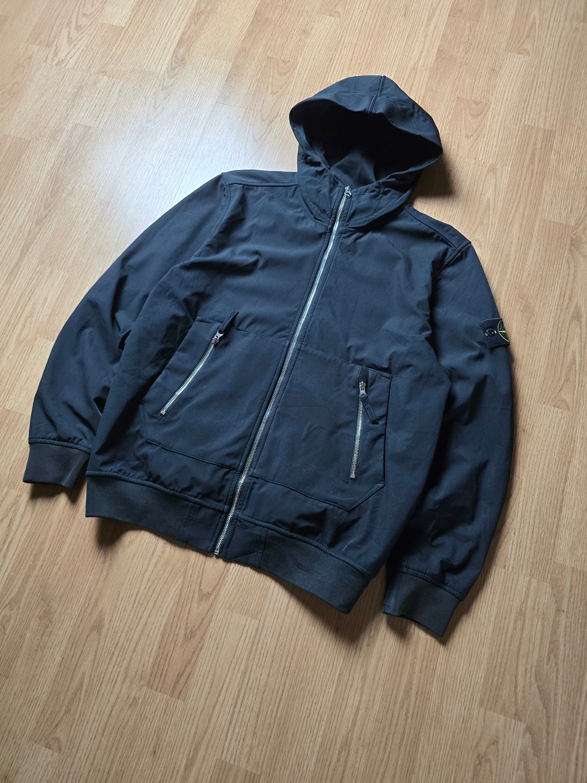 Stone Island Light Soft Shell-R E-Dye Technology Jacket (L)