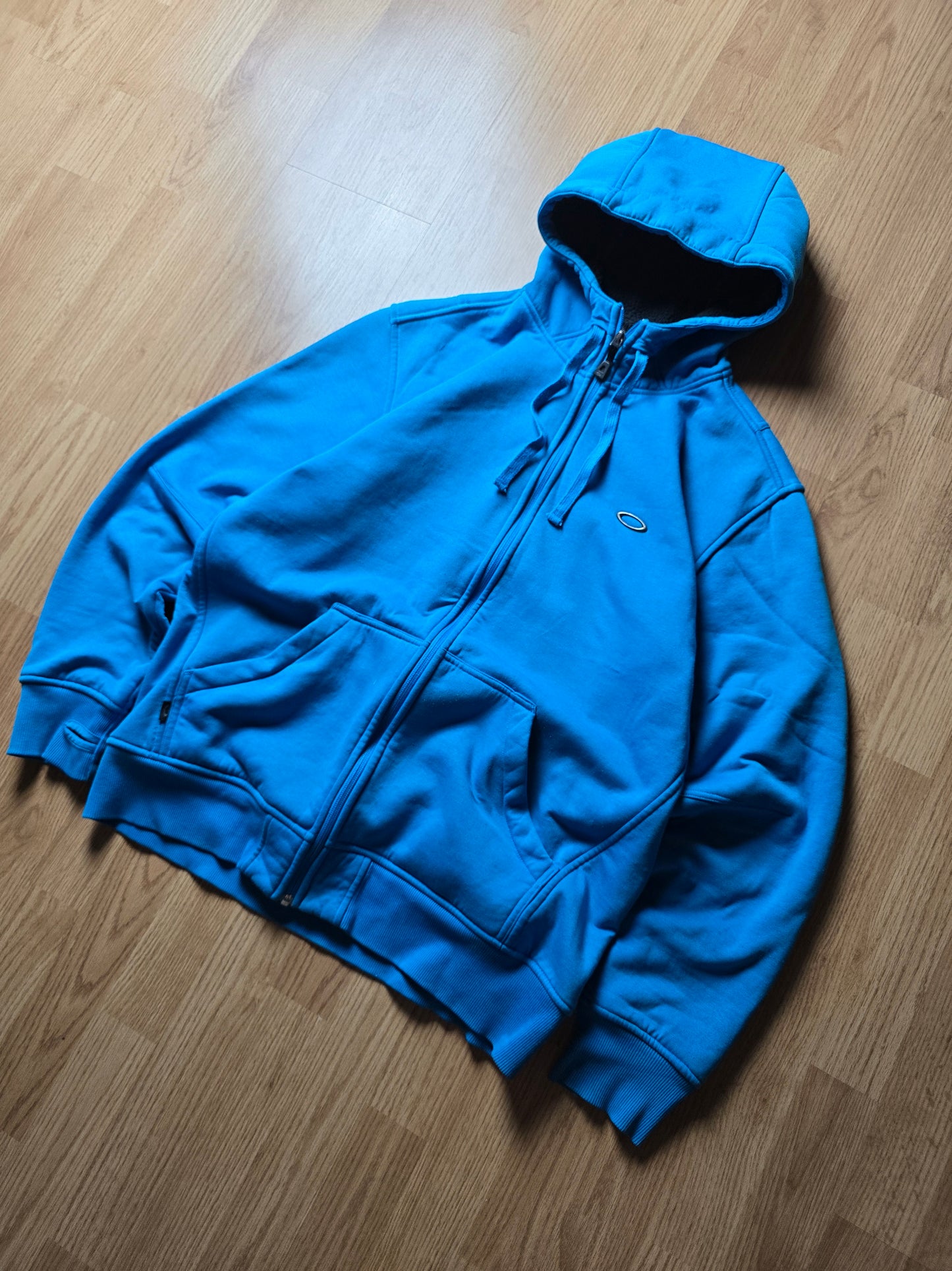 Oakley Fleece Lined Zip Up Hoodie (L)