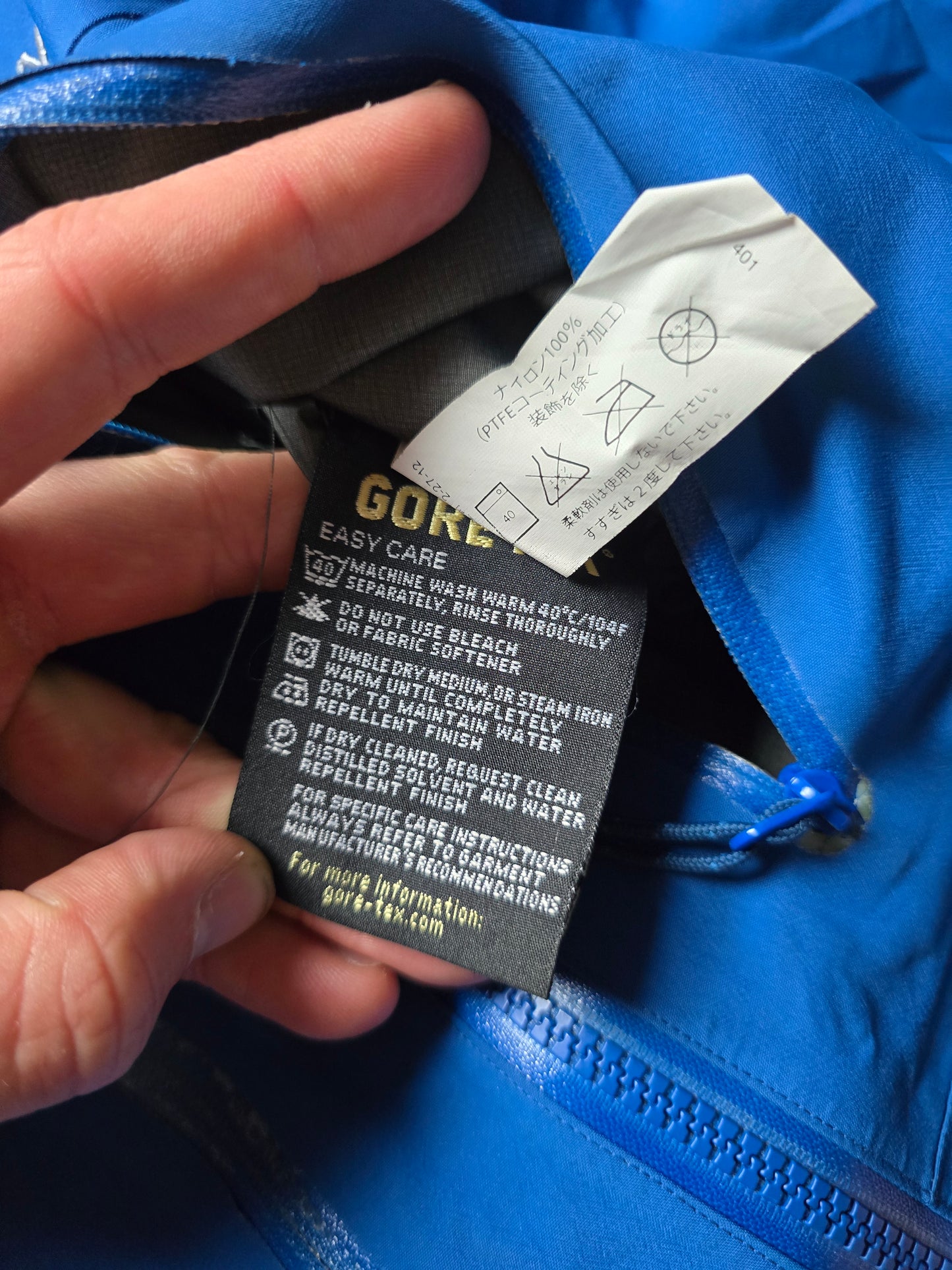 RARE Arc'teryx Vintage Alpha SV Miro Blue Gore-tex Jacket (M/L)