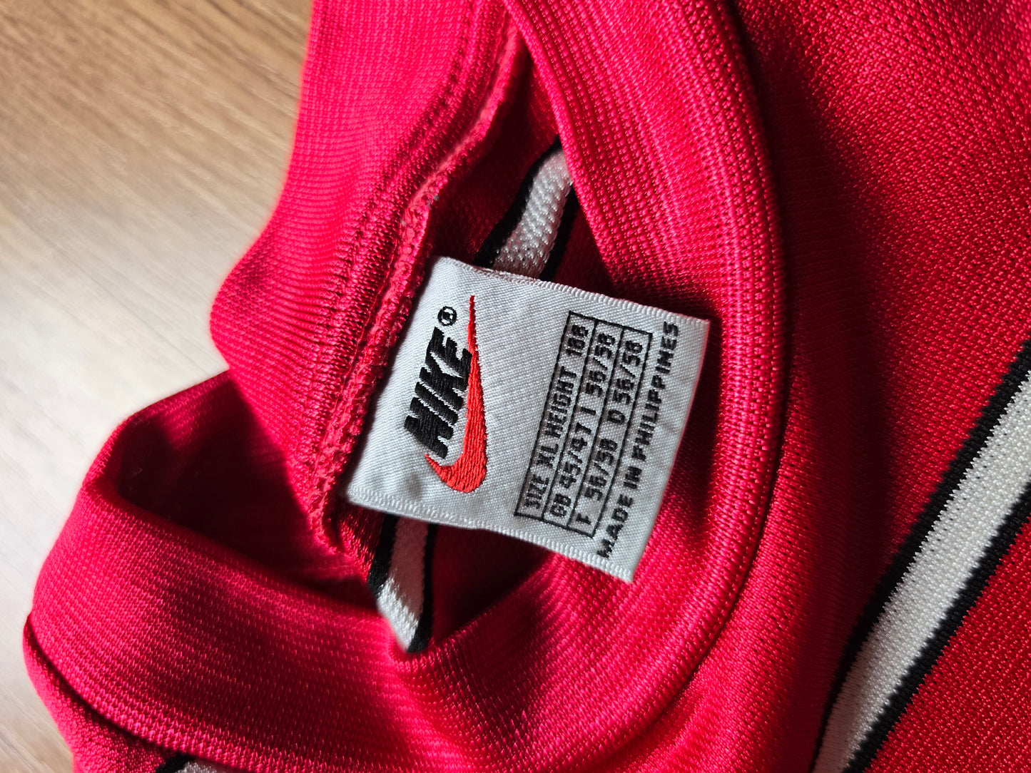 90s Nike Striped Sports Jersey (XL)