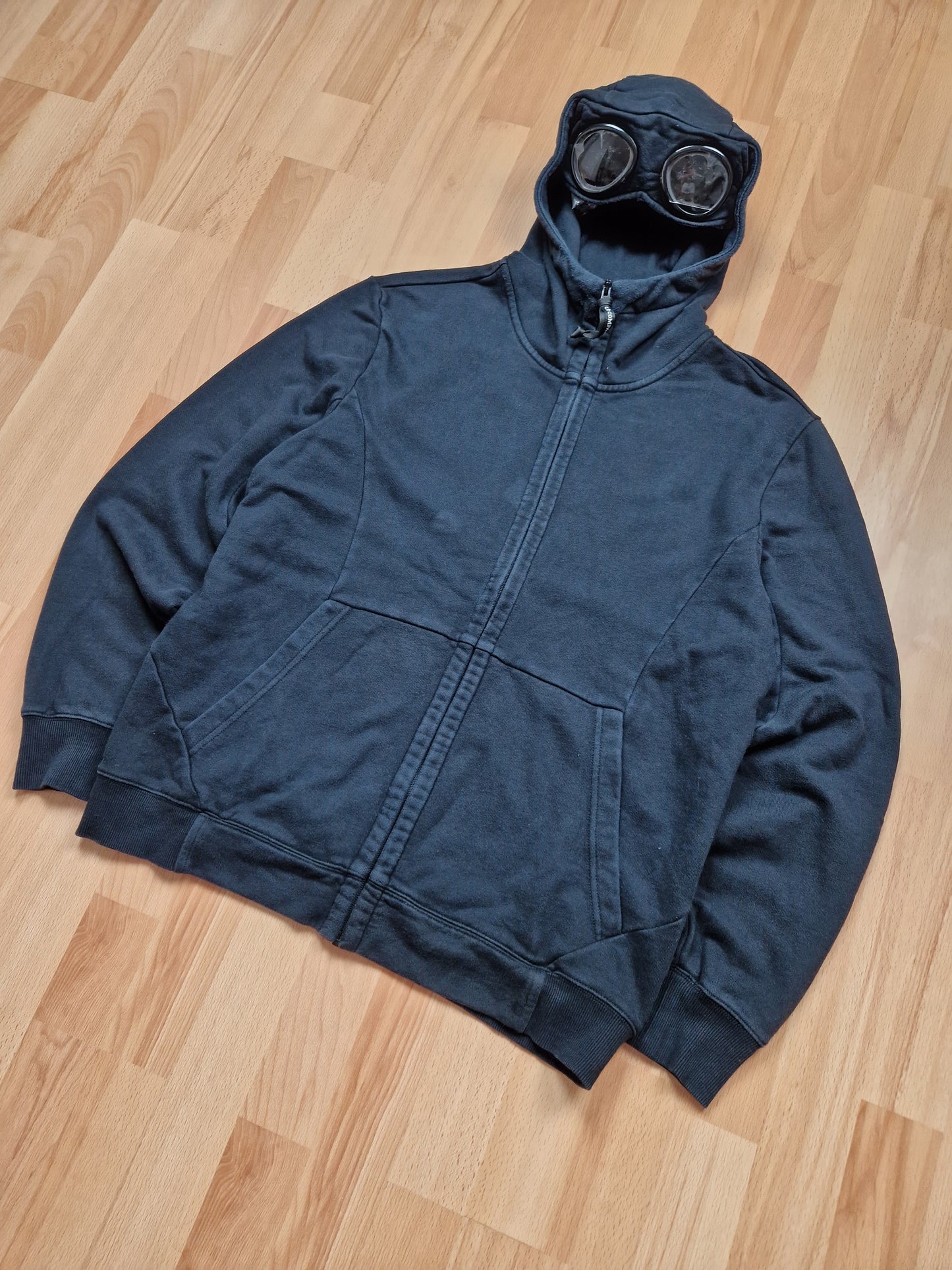 C.P. Company Zip Up Goggle Hoodie (XL)