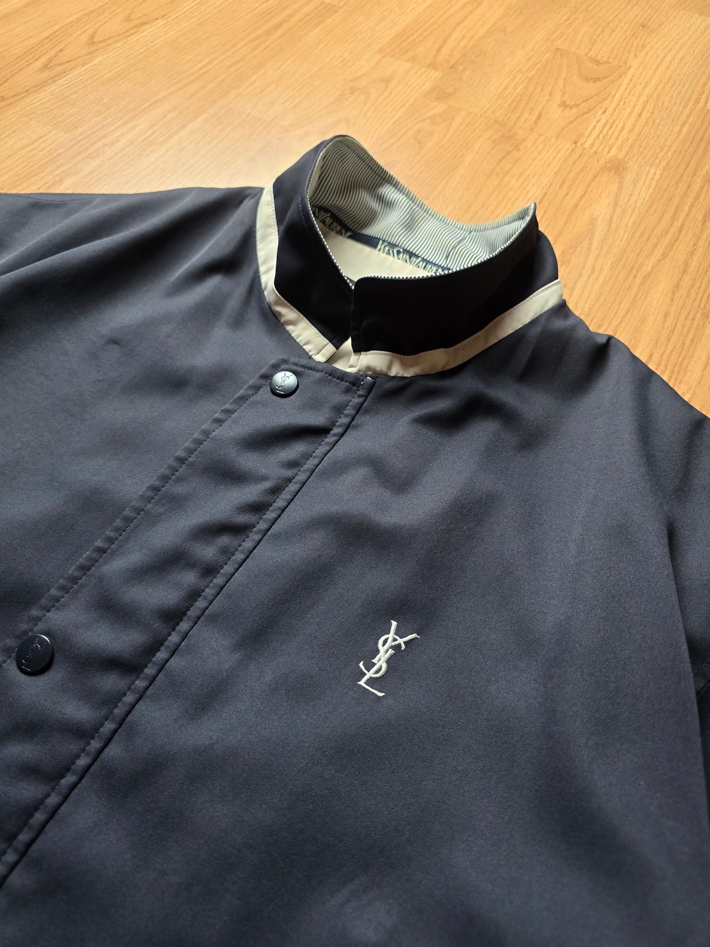 Vintage YSL Pour Homme Harrington Jacket (M)