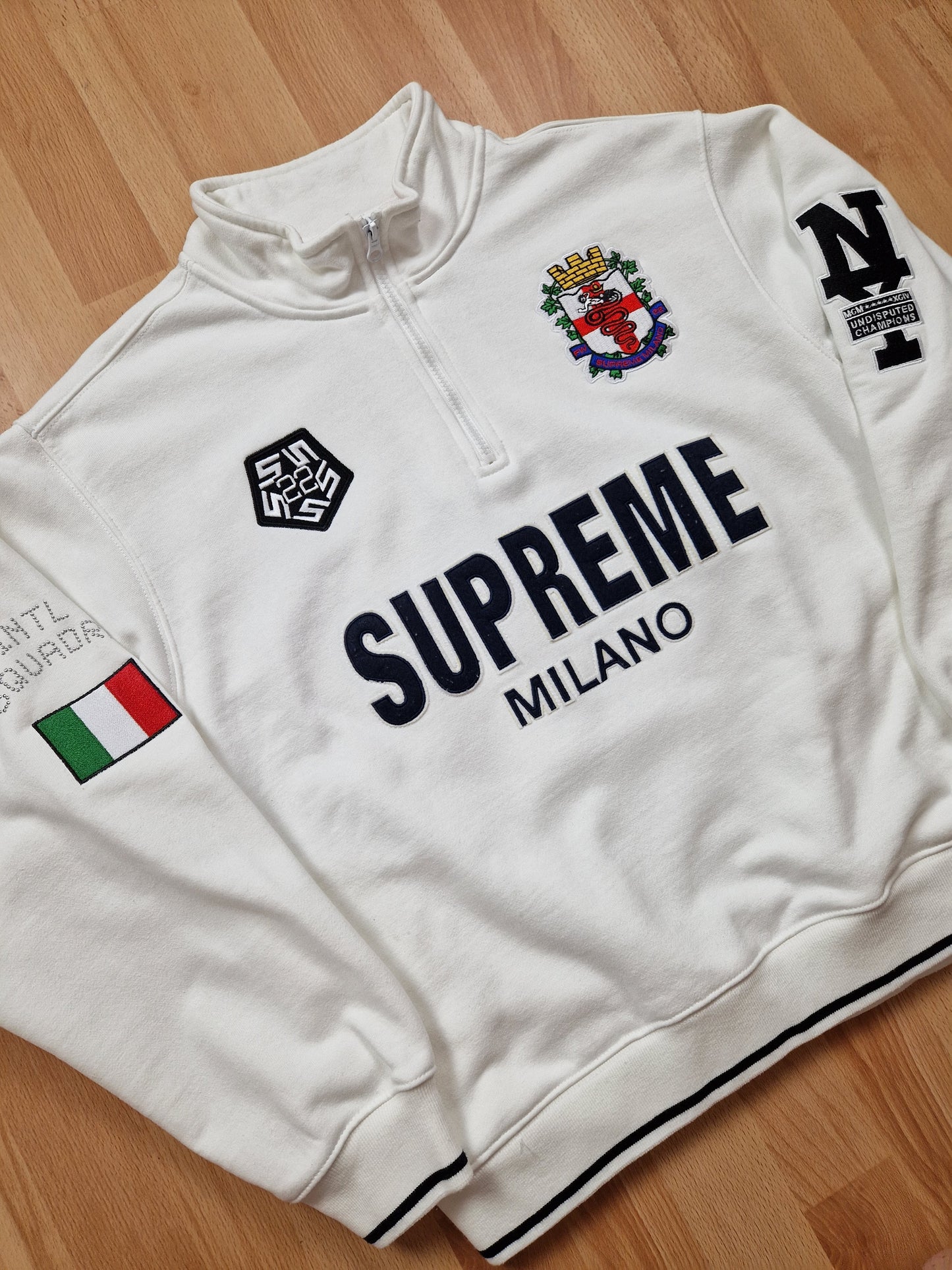 RARE Supreme 'Milano' Half Zip Pullover (S)
