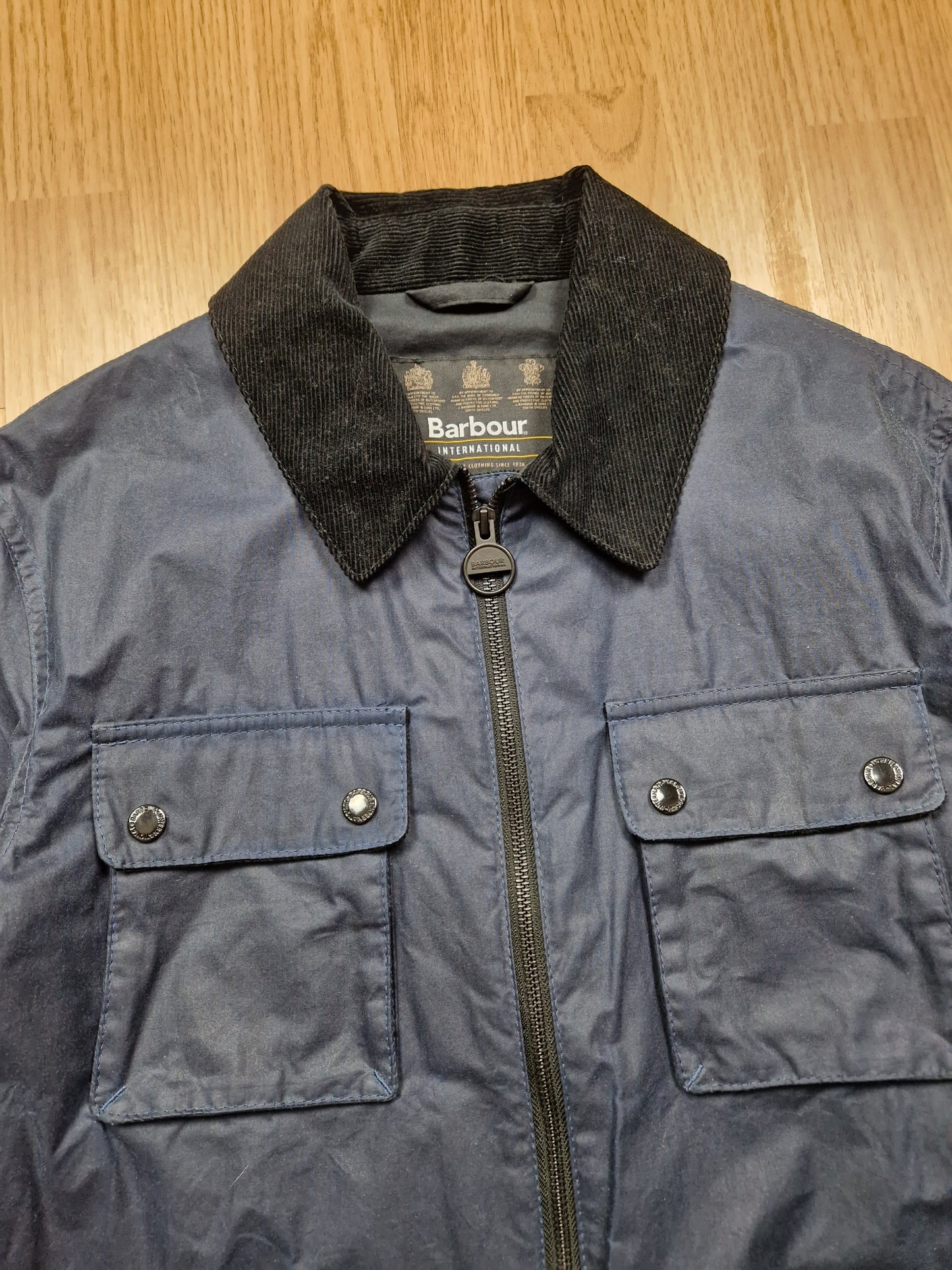 Barbour International Wax Jacket (S)