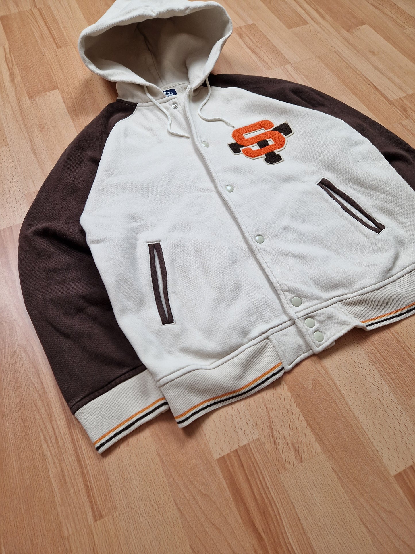 Vintage Stussy Varsity Hoodie (M)