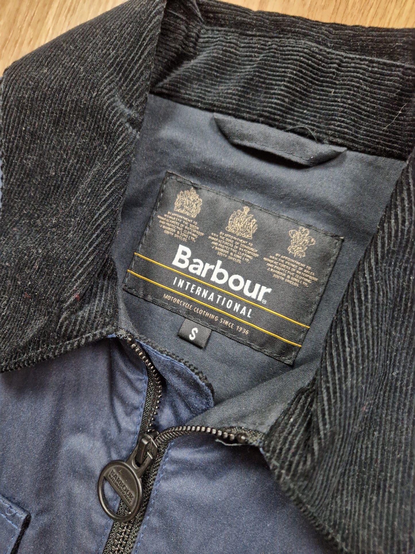 Barbour International Wax Jacket (S)