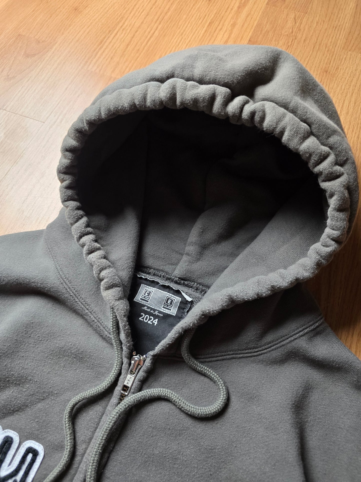 Cav Empt Embroidery Zip Hoodie (L)