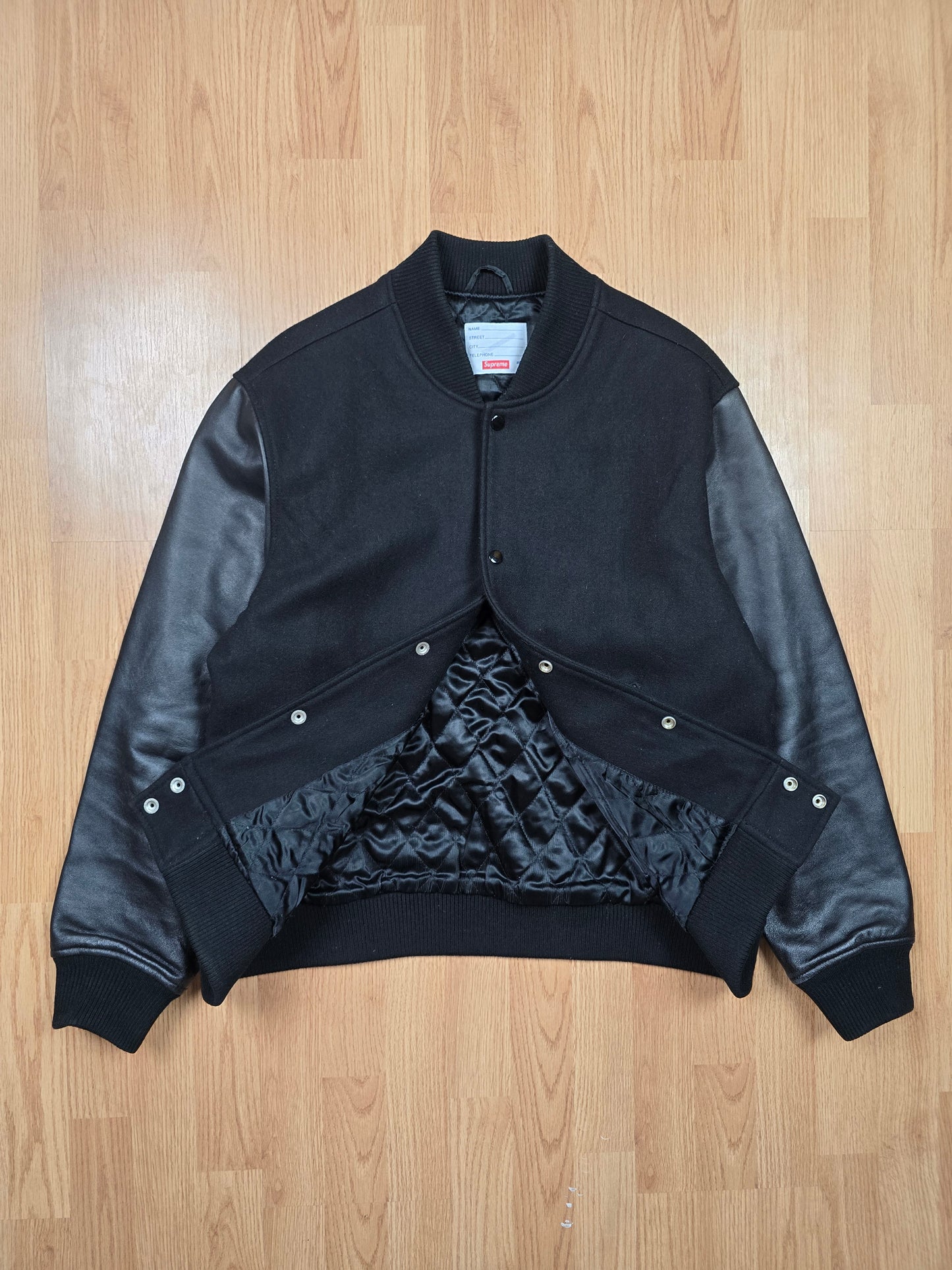 RARE Supreme 'Motion' Varsity Jacket (L)