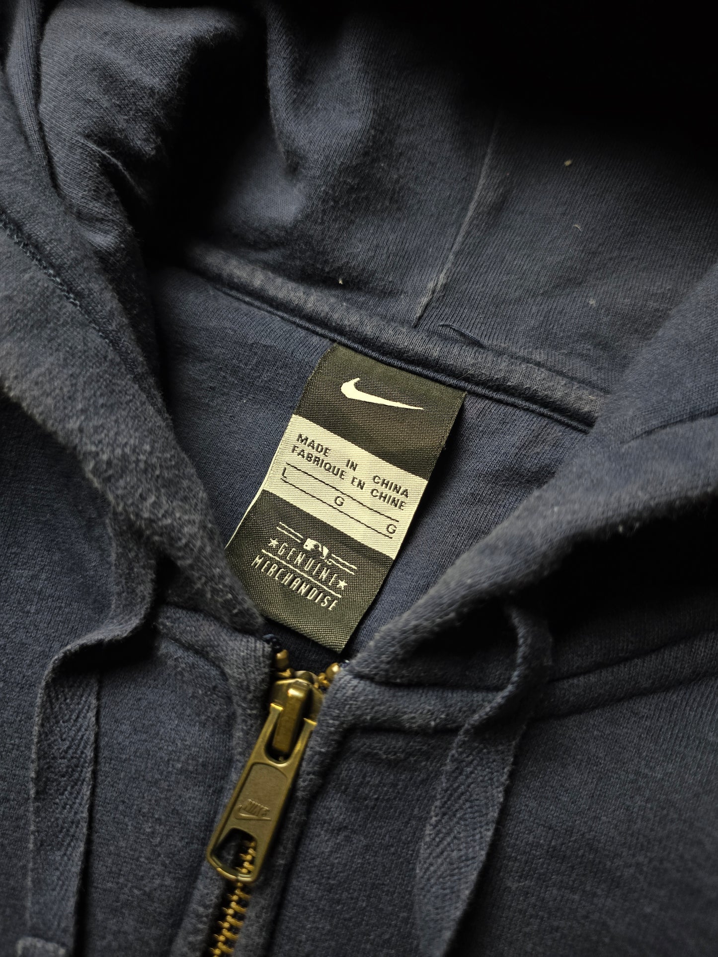 Vintage Nike Yankees Zip Up Hoodie (L)