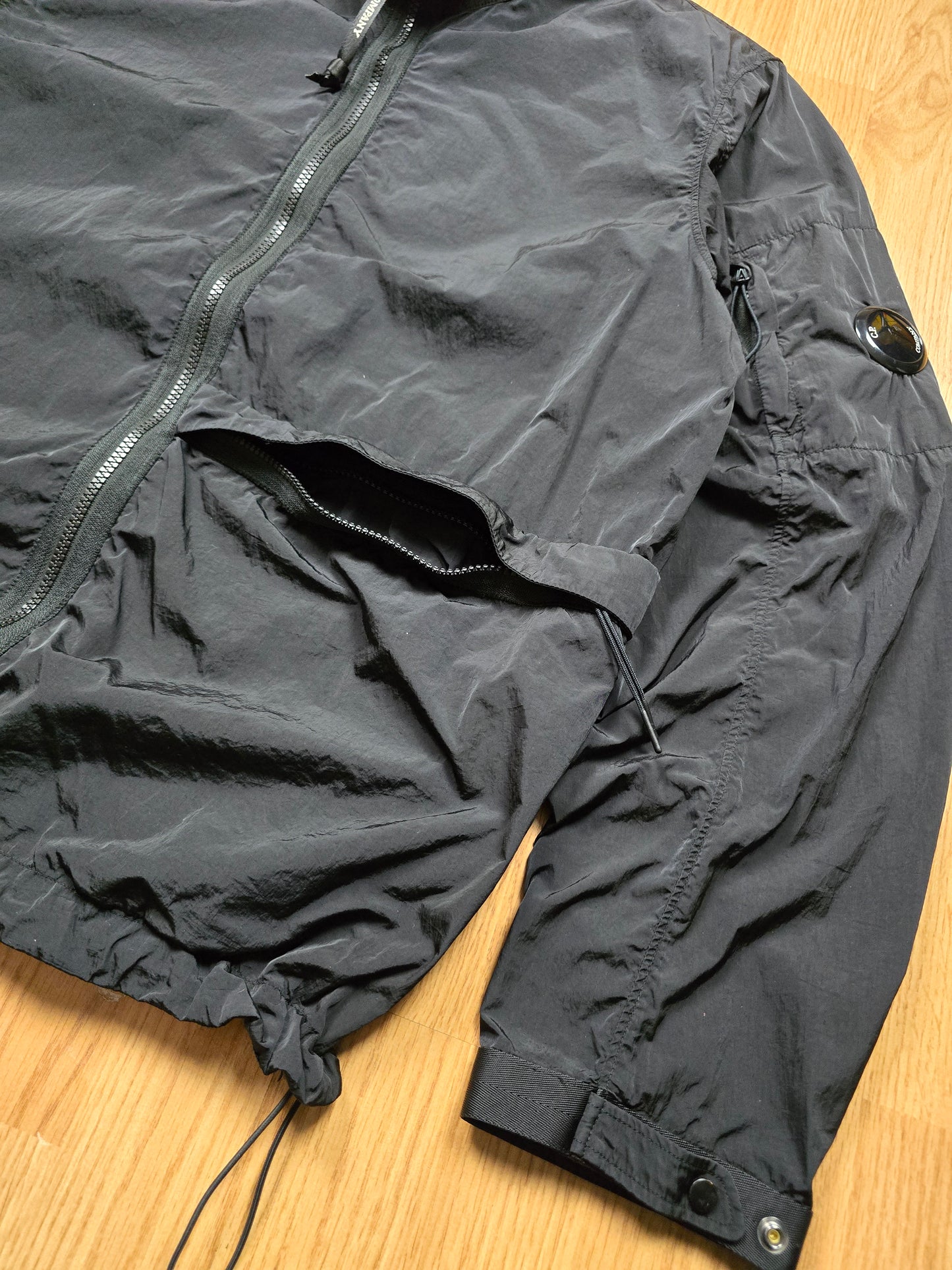 C.P. Company Chrome Garment Dyed Zip Overshirt/Jacket (L)