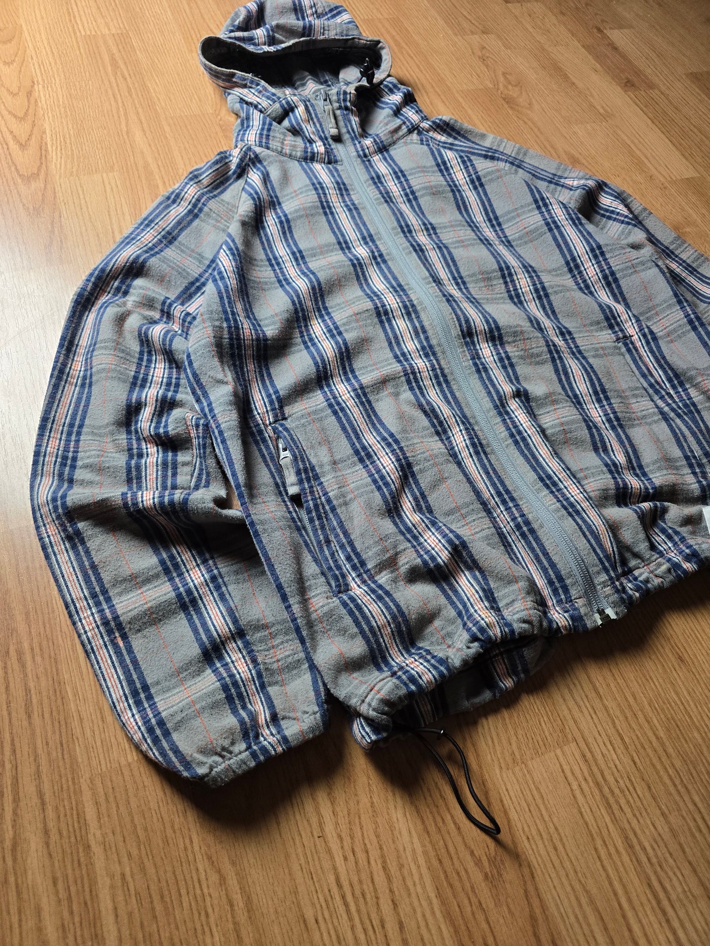 00s Stussy Plaid Zip Up Jacket (M/L)