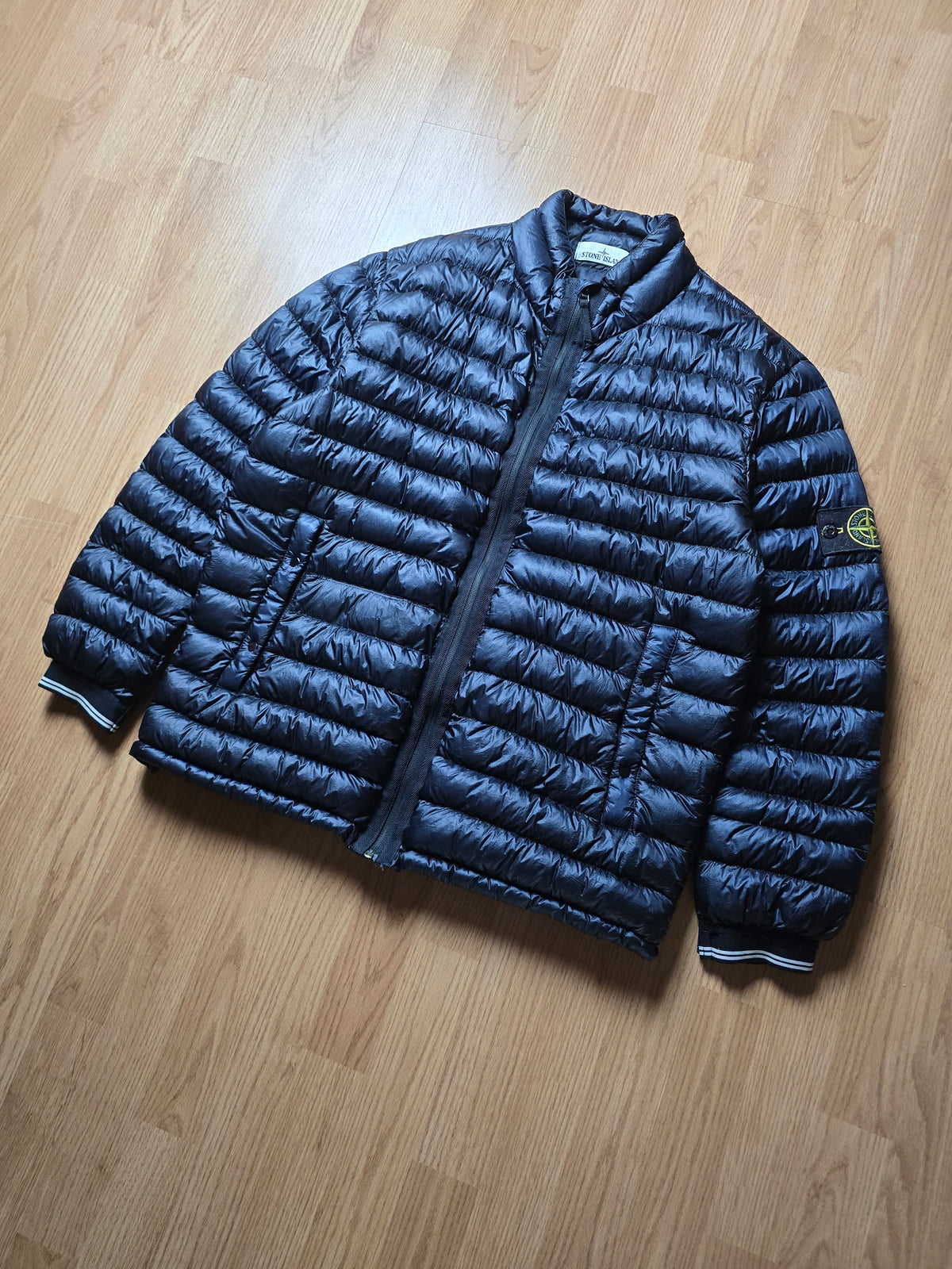 Stone Island Garment Dyed Ultralight Down Puffer Jacket (L)