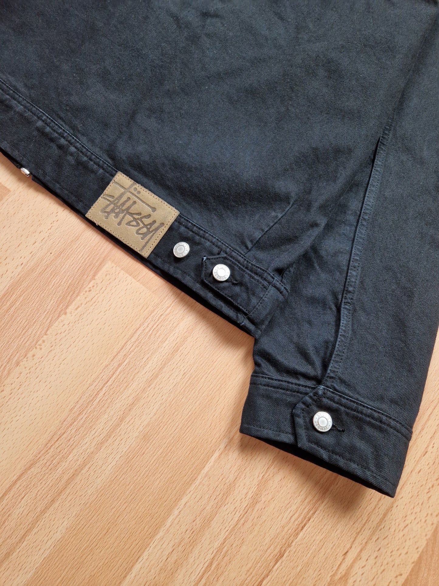 Stussy Overdyed Zip Work Jacket (L)