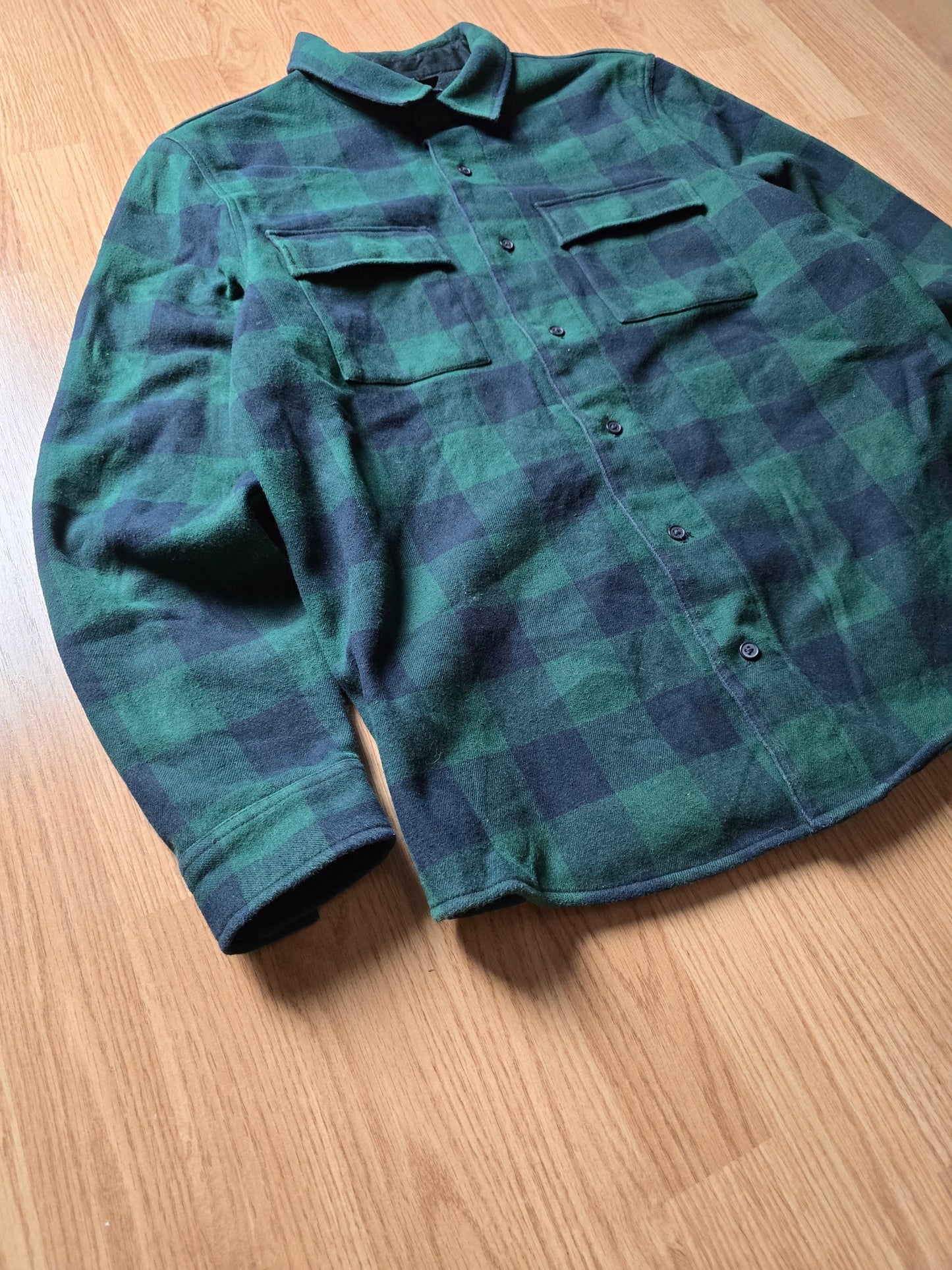 Oakley Fleece Lined Check Overshirt (L)