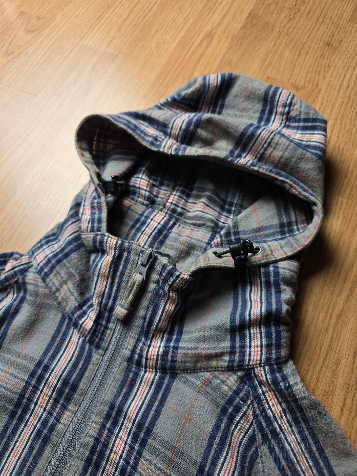 00s Stussy Plaid Zip Up Jacket (M/L)