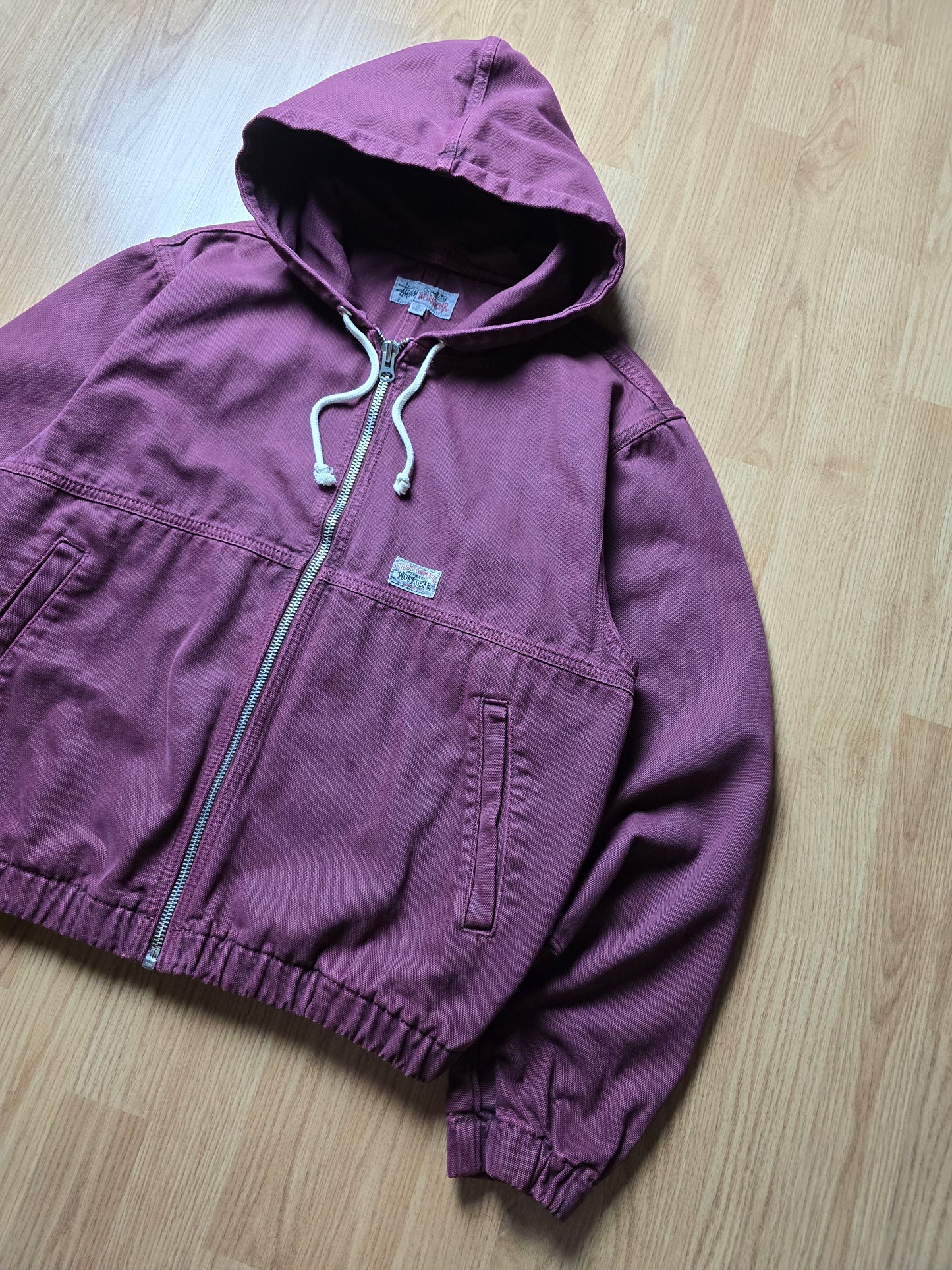 Stussy Unlined Canvas Work Jacket (M)