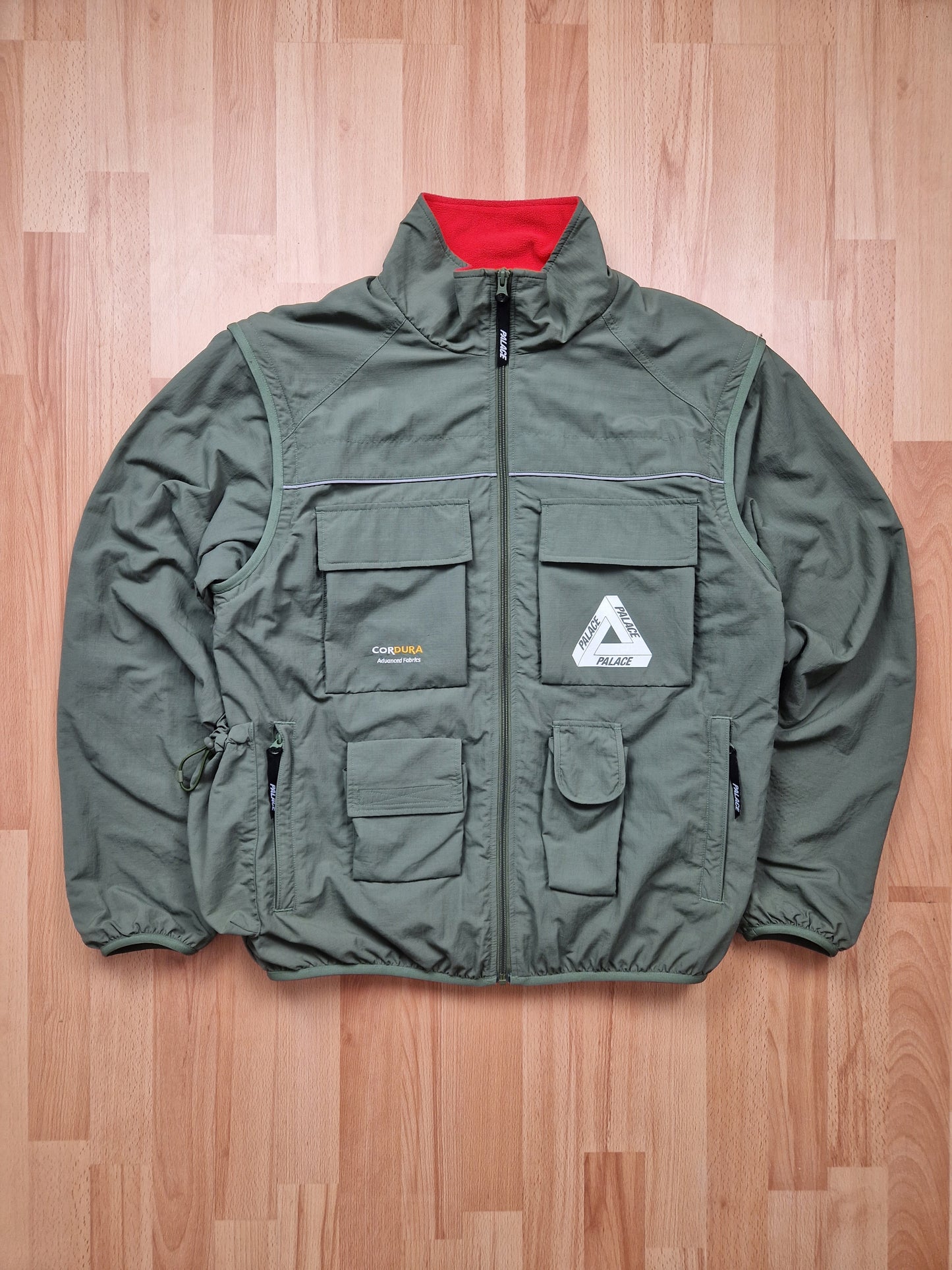 Palace Cordura RS Zip Off Gilet Jacket (L)