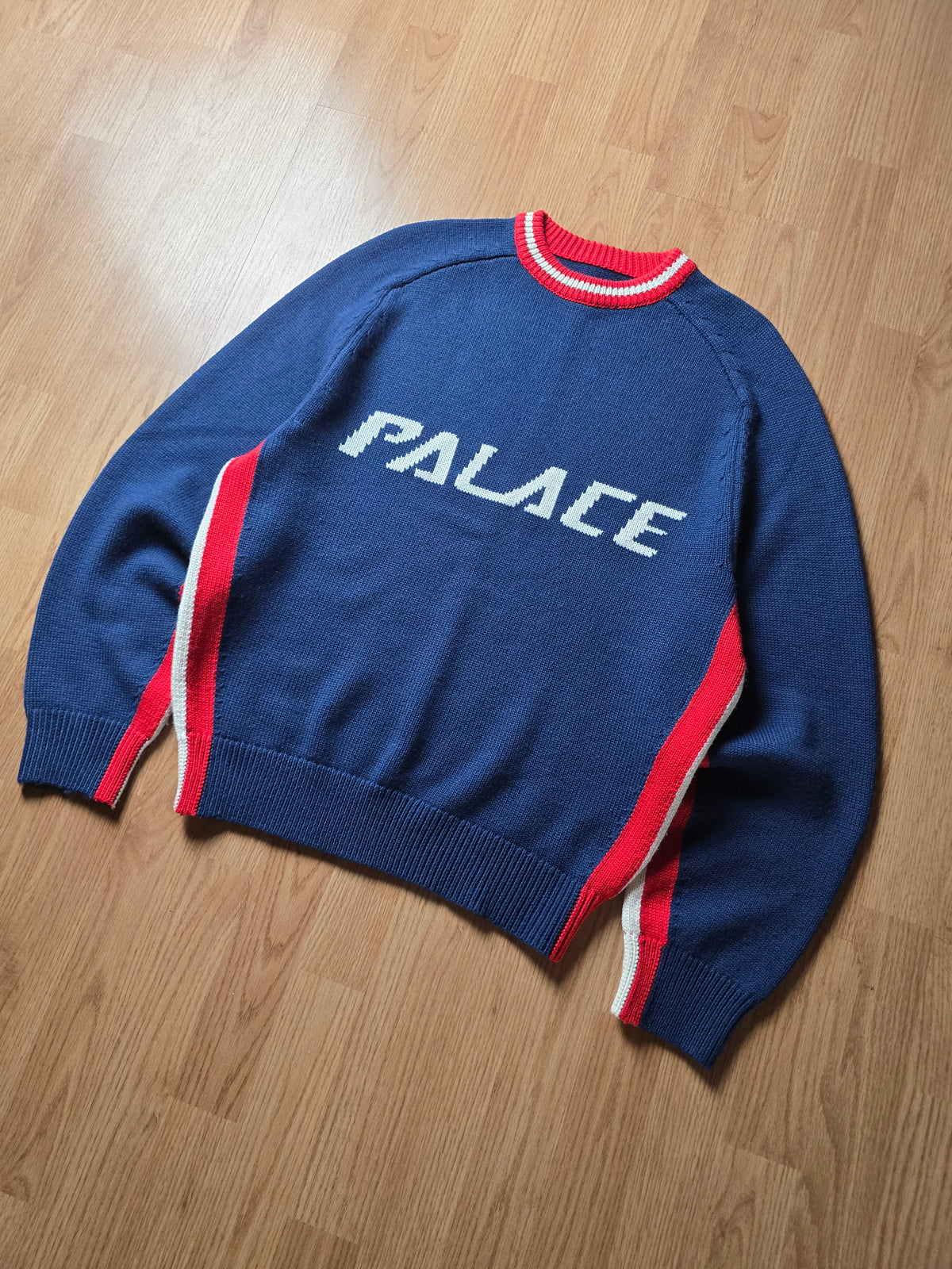 Palace 'Tri colour' Knit Sweater (M)