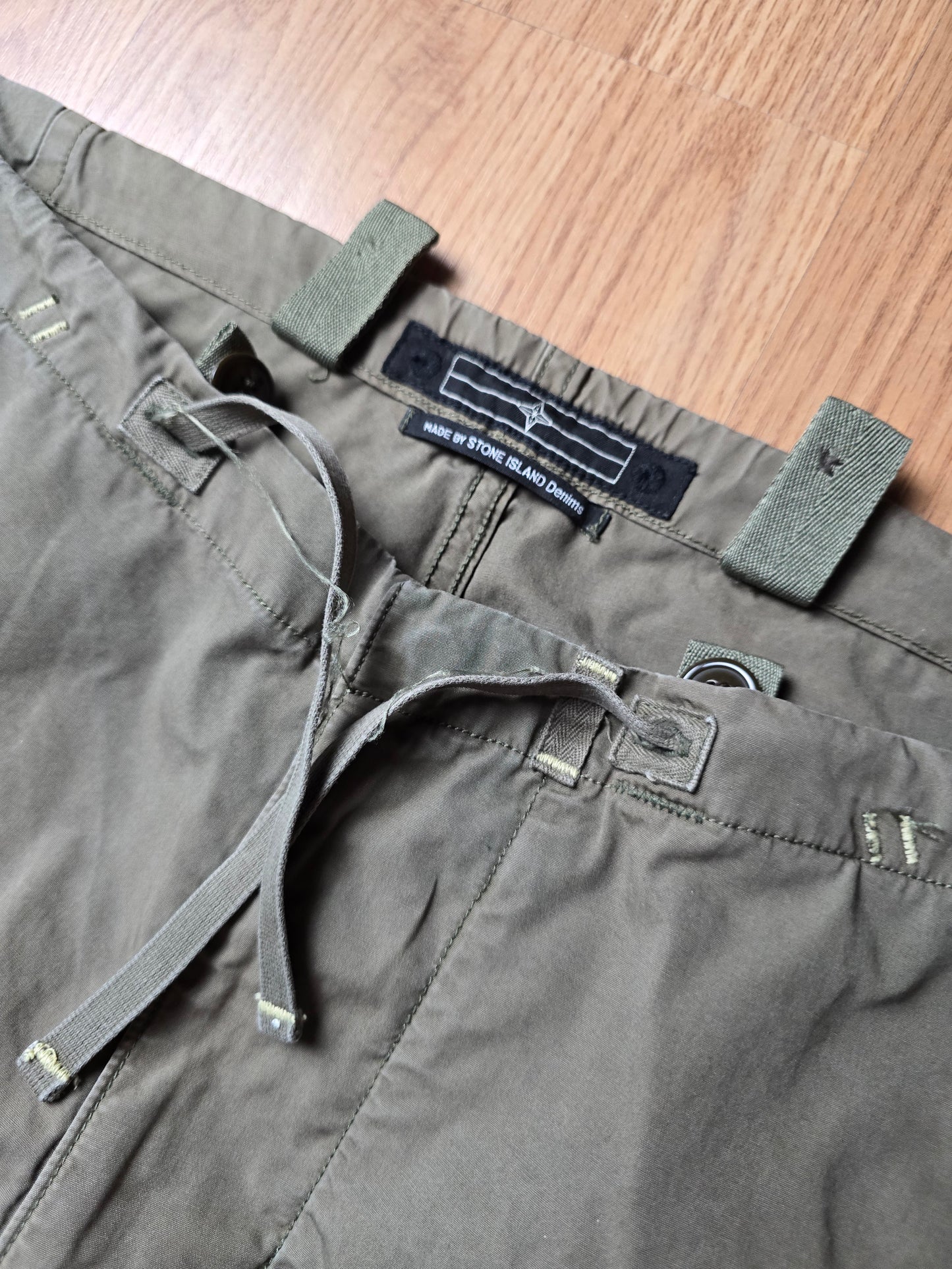 Stone Island Denims Baggy Technical Cargo Pants (36x34)