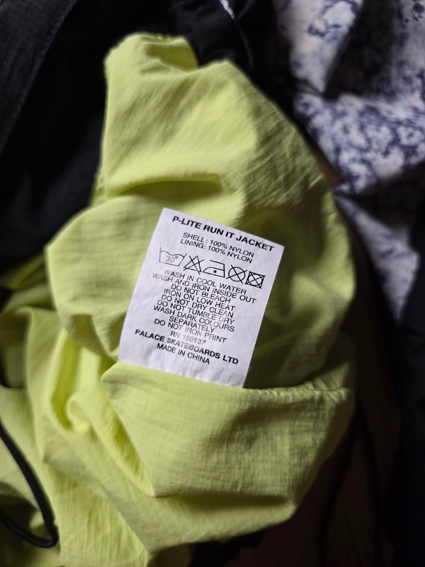 Palace P-Lite Run It Jacket (L)