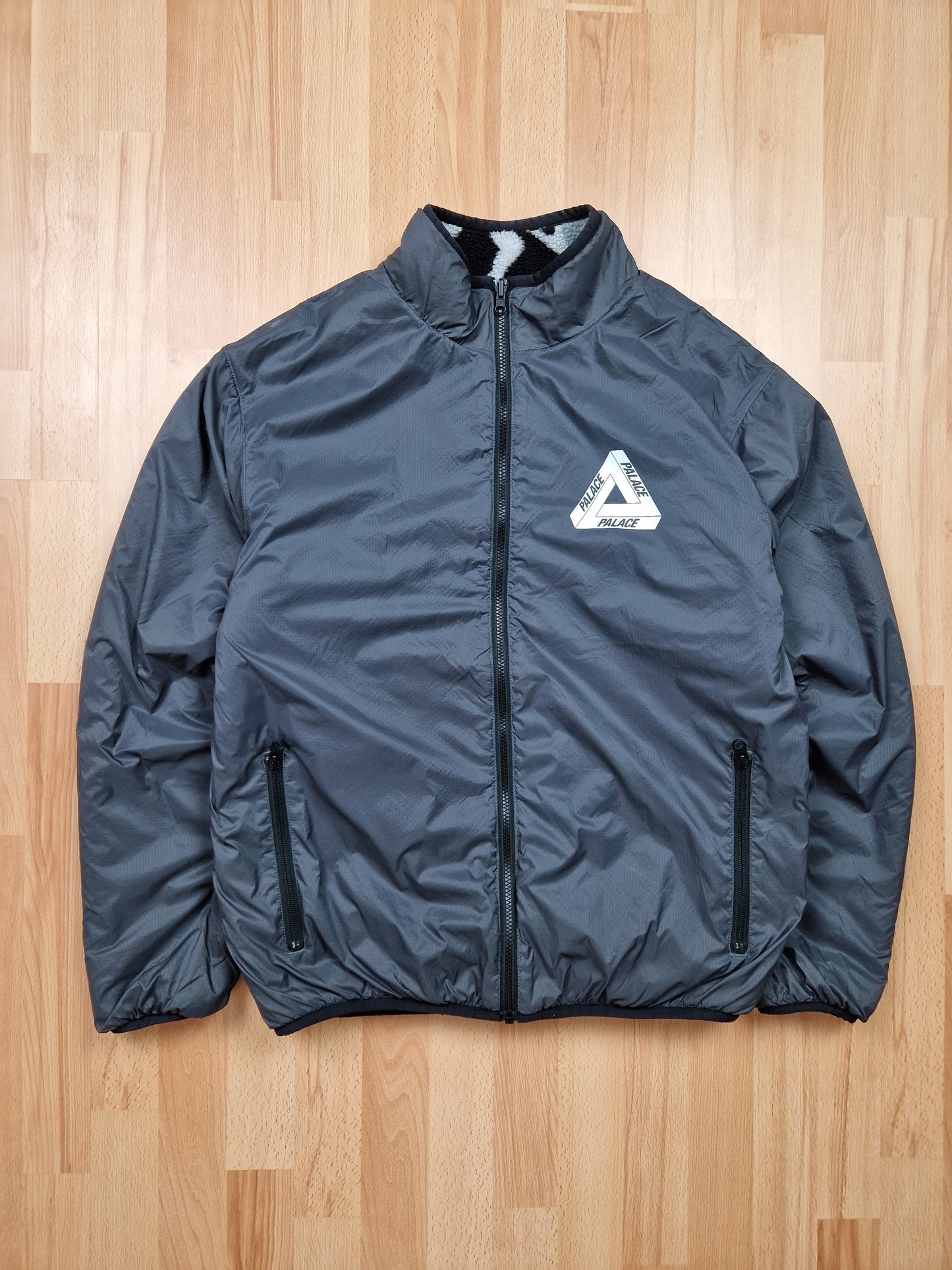 Palace 'Mirage Reversible Fleece Jacket' (L)