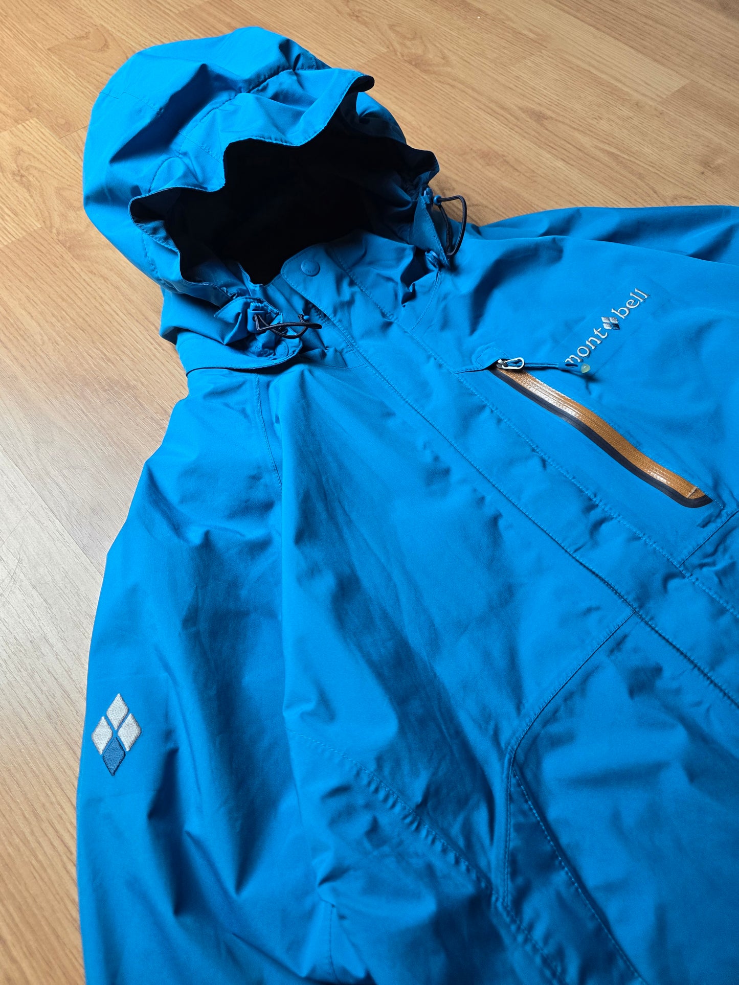 Vintage Montbell Gore-tex Light Padded Rain Jacket (M)