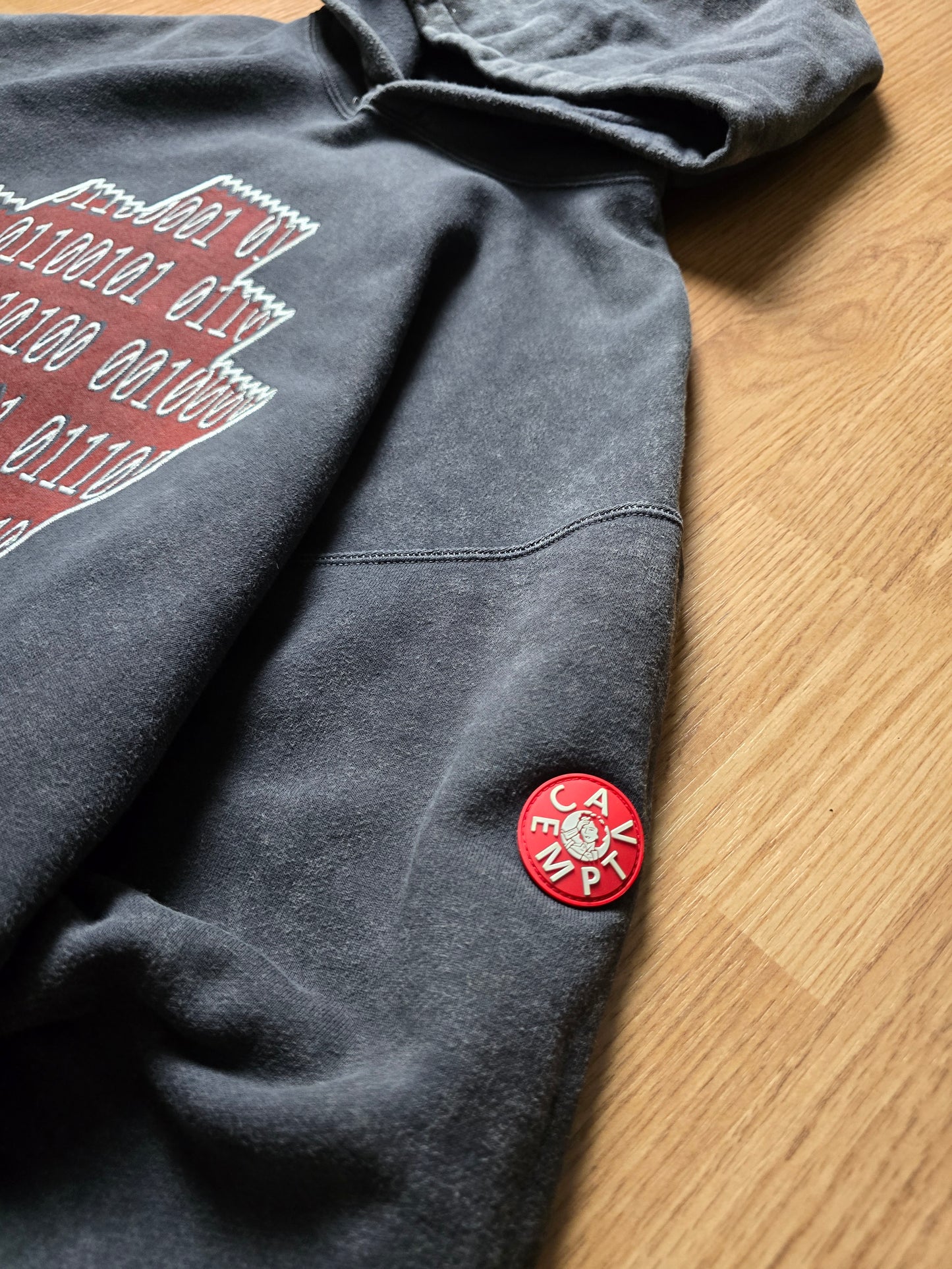 Cav Empt Overdyed Numbers Hoodie (L)