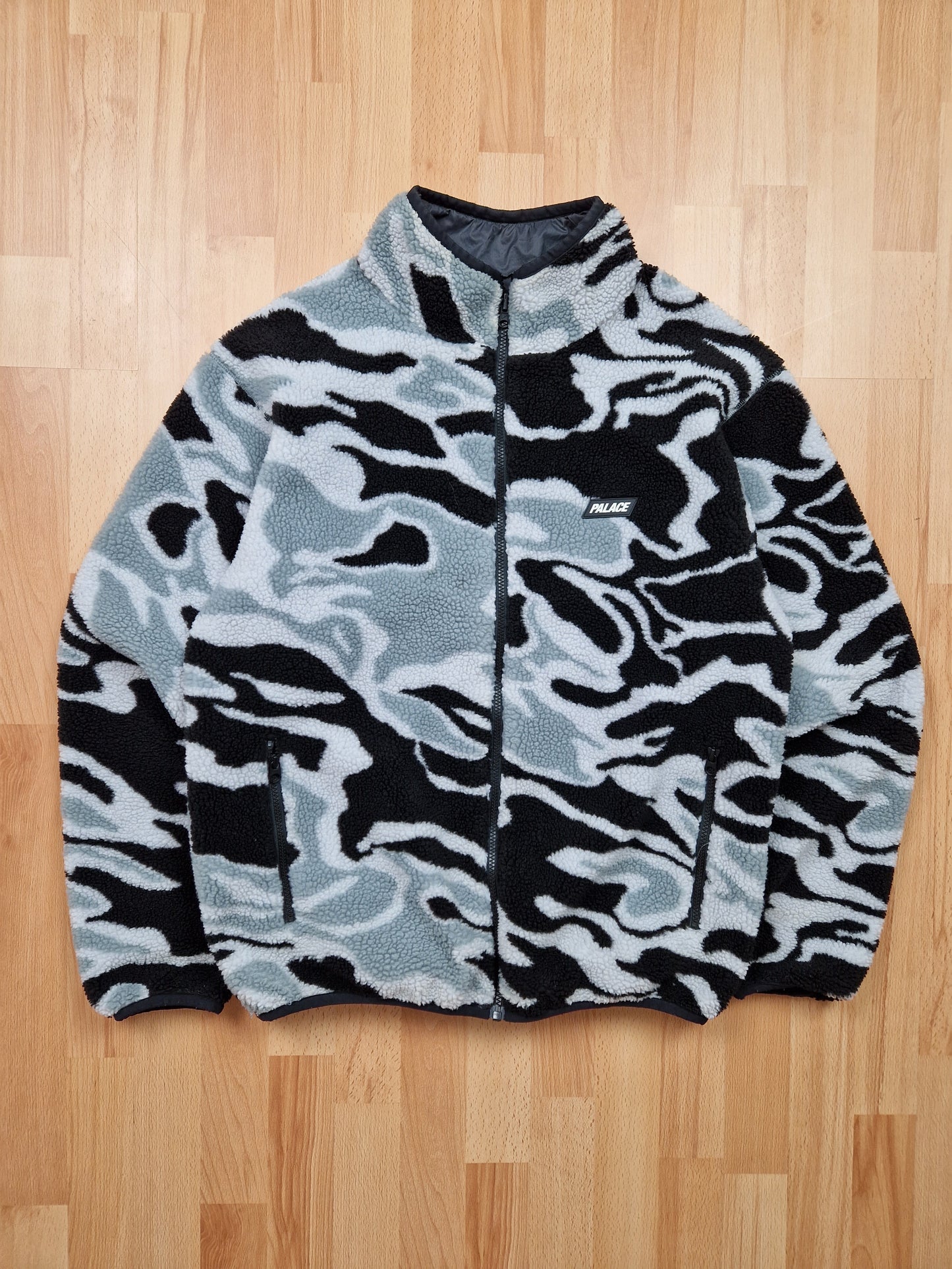 Palace 'Mirage Reversible Fleece Jacket' (L)