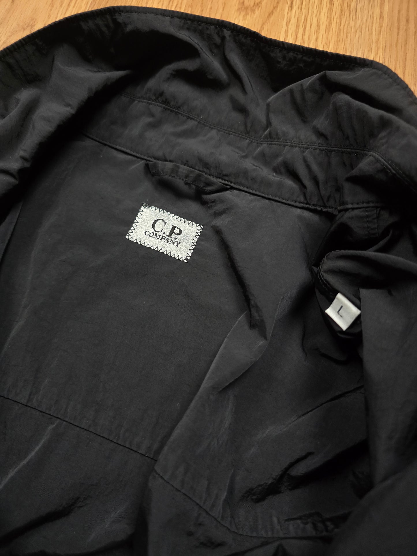 C.P. Company Chrome Garment Dyed Zip Overshirt/Jacket (L)